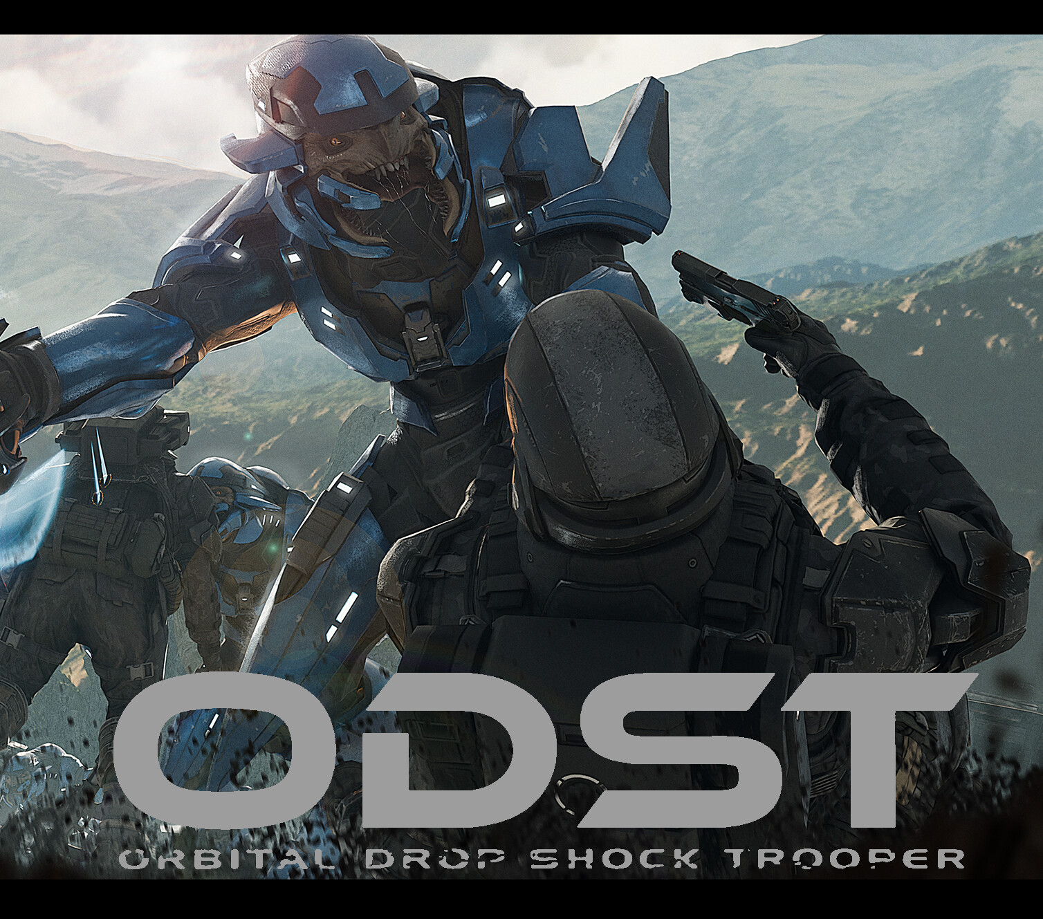 ArtStation - ODST - Fan art 04