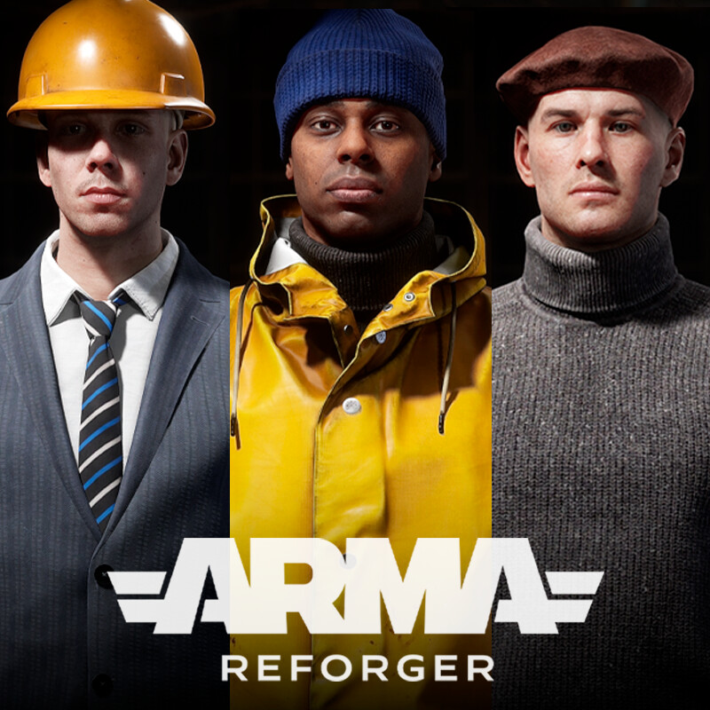 ArtStation - Arma Reforger Civilian Units