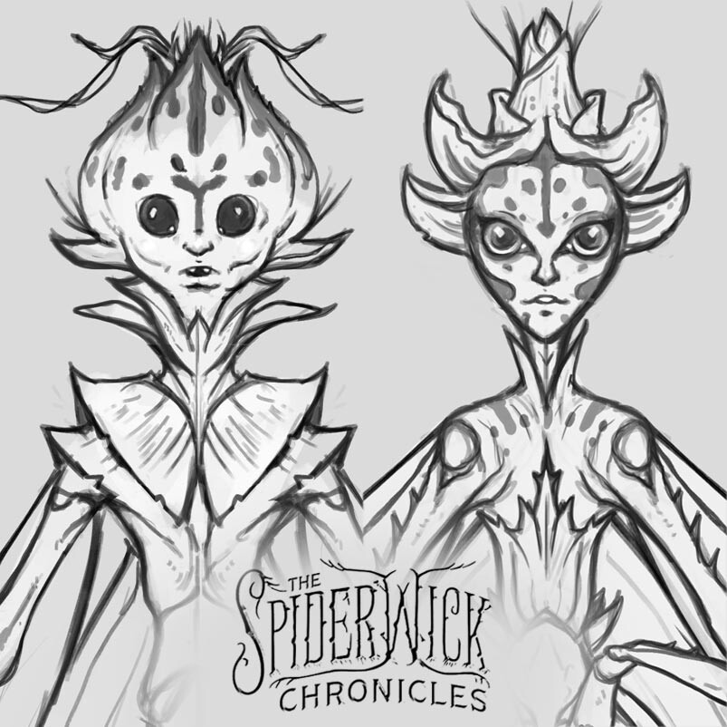 ArtStation - Spiderwick Chronicles - Fairy Sketches