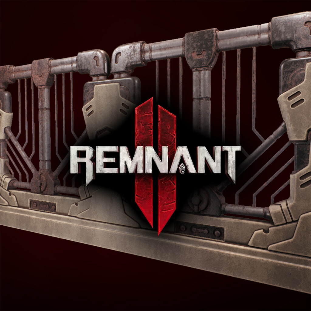 Art of Matthew Wood - Remnant 2 Modular Railing Assets