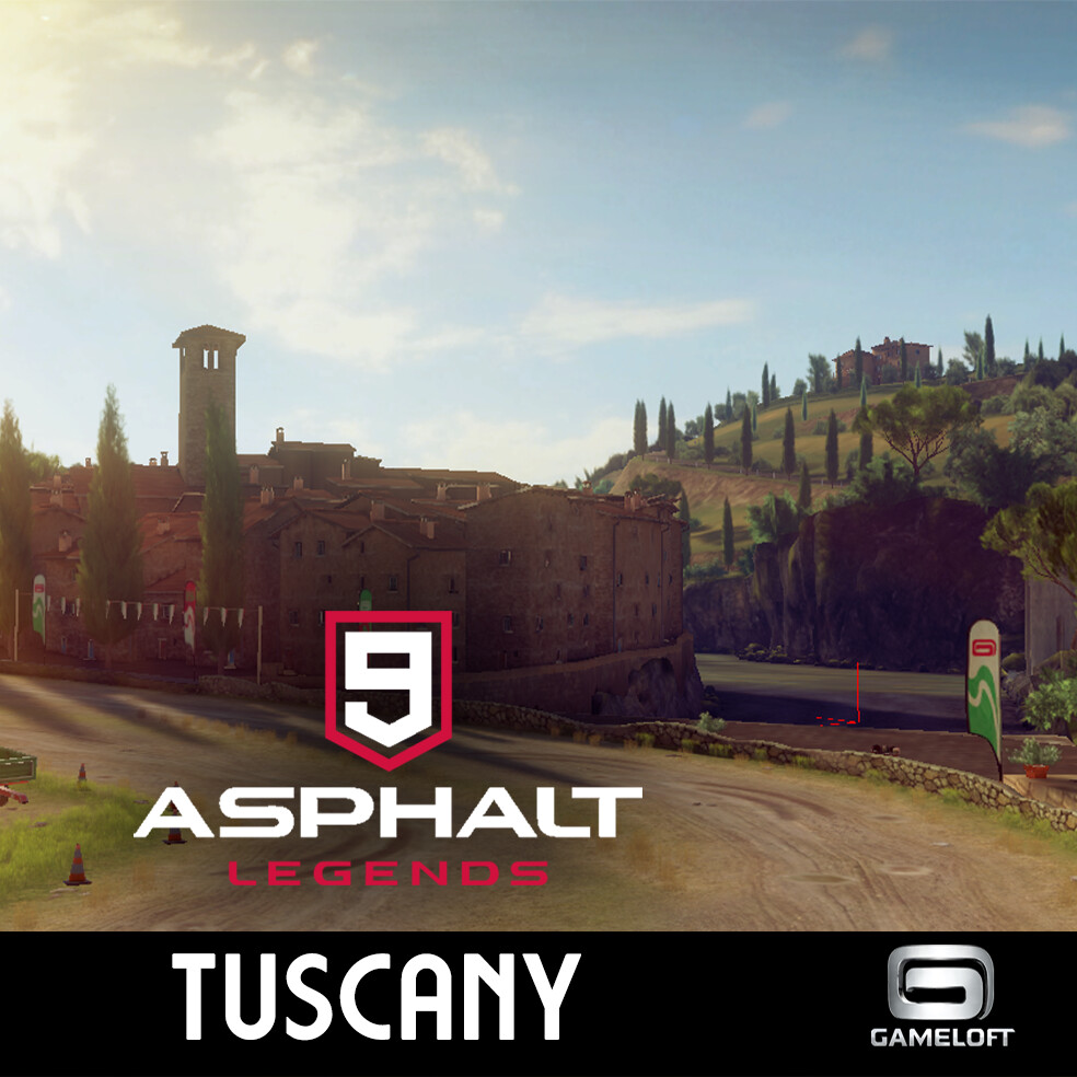 ArtStation - ASPHALT 9 TUSCANY