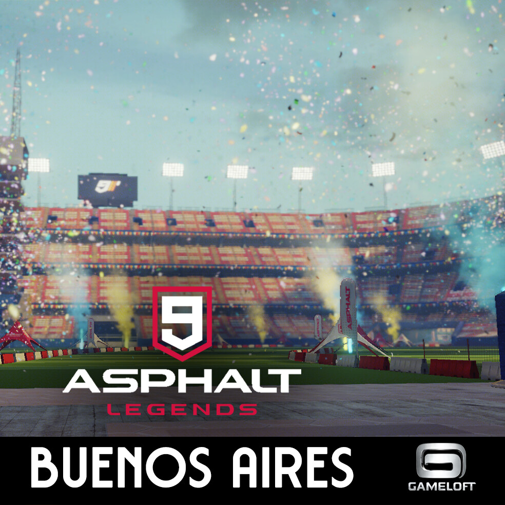 ArtStation - ASPHALT 9 BUENOS AIRES