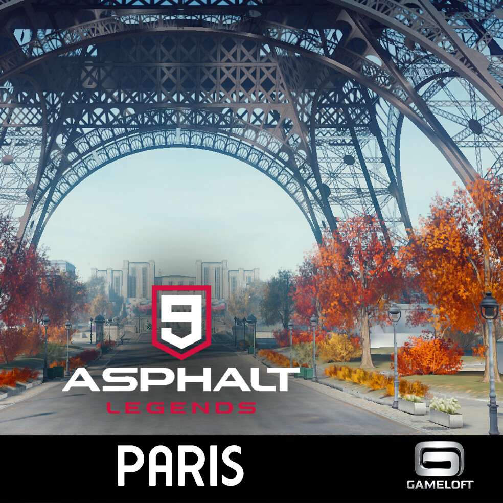 ArtStation - ASPHALT 9 PARIS