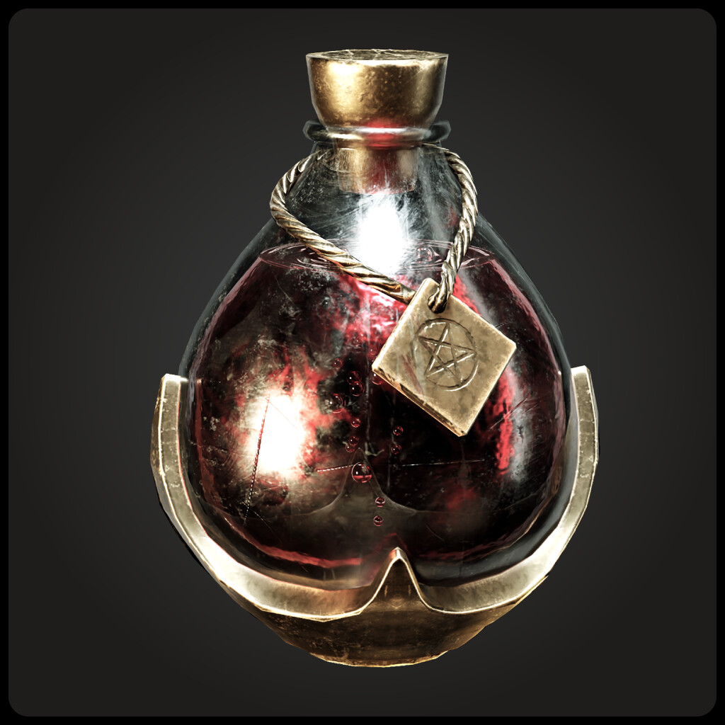 ArtStation - Healing and Mana Potions