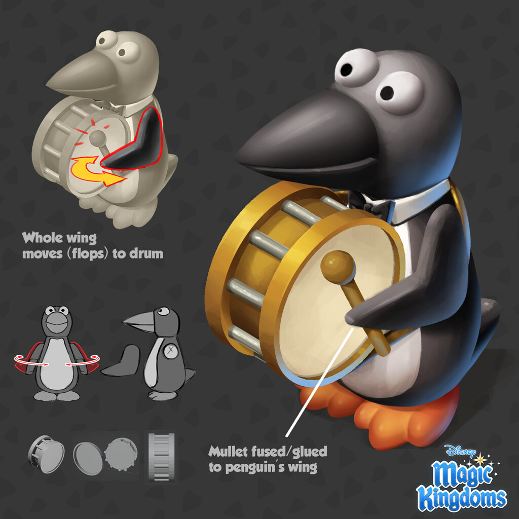 ArtStation - The Muppets - Orchestra Penguin - Concept Art