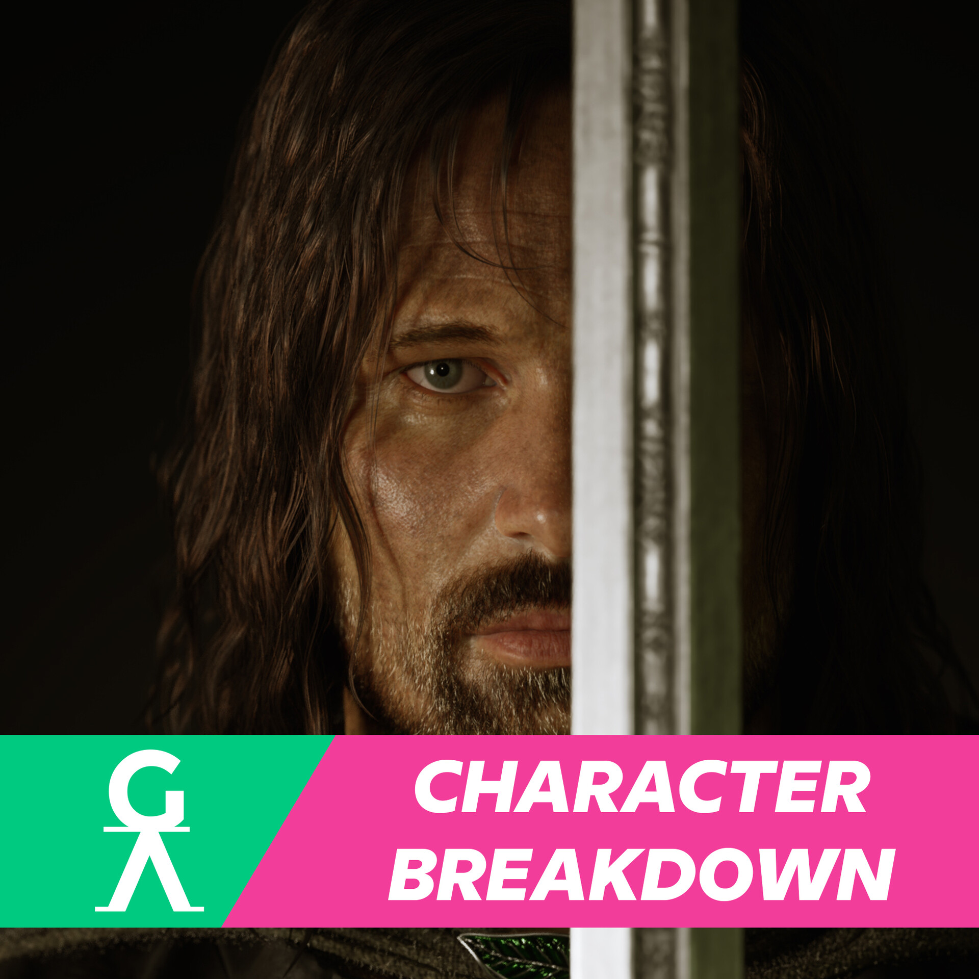 ArtStation - Aragorn - Character Breakdown - Zhixin Li