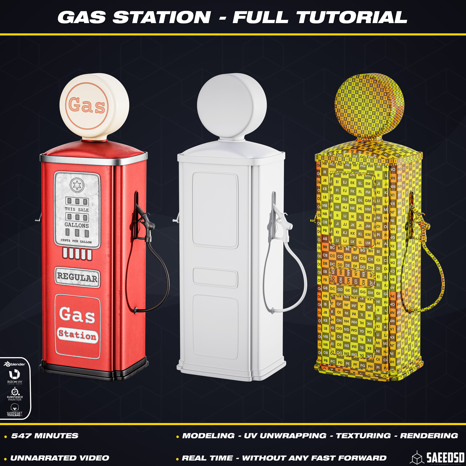 ArtStation - Gas Statin - Full Tutorial