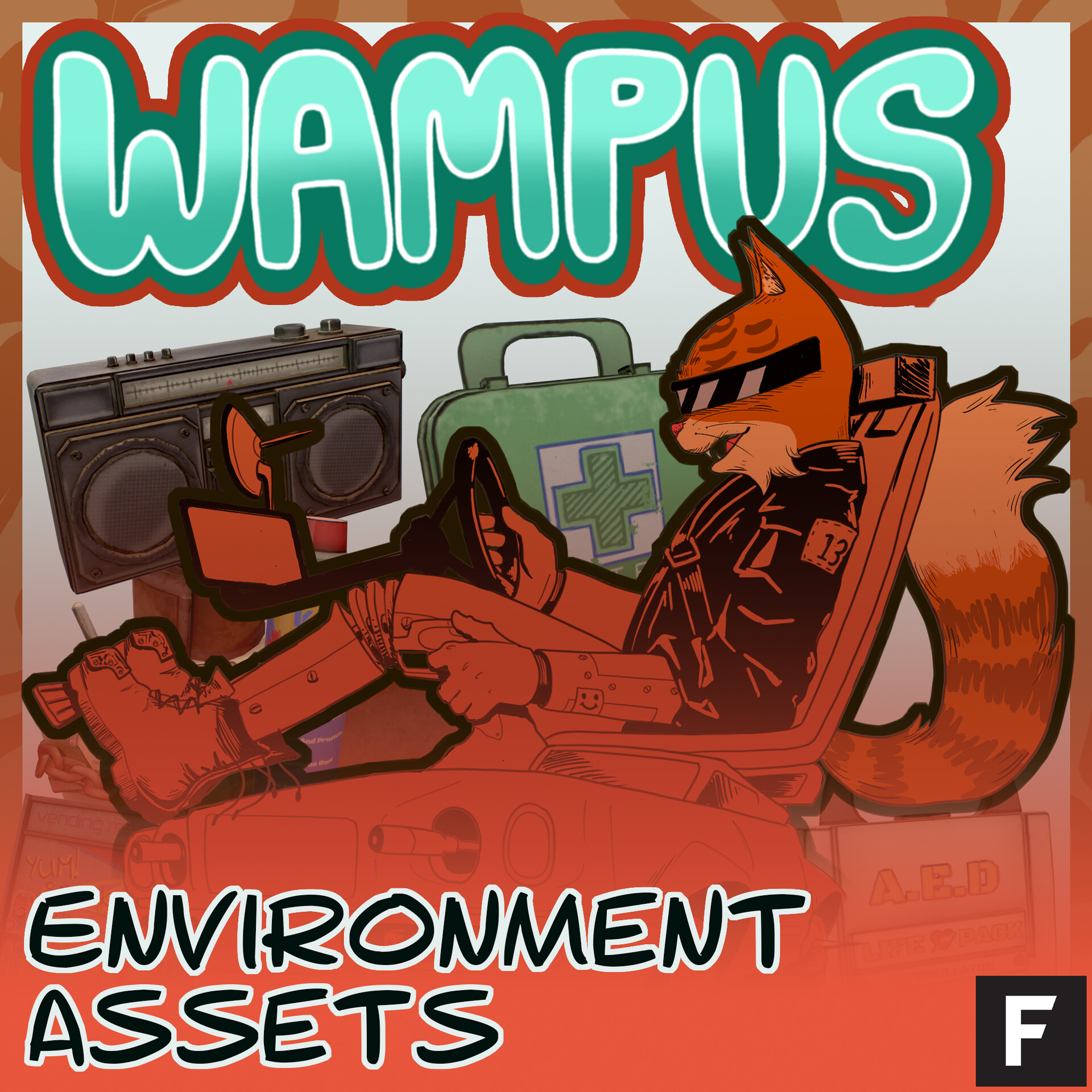 ArtStation - Wampus - Game Environment Assets