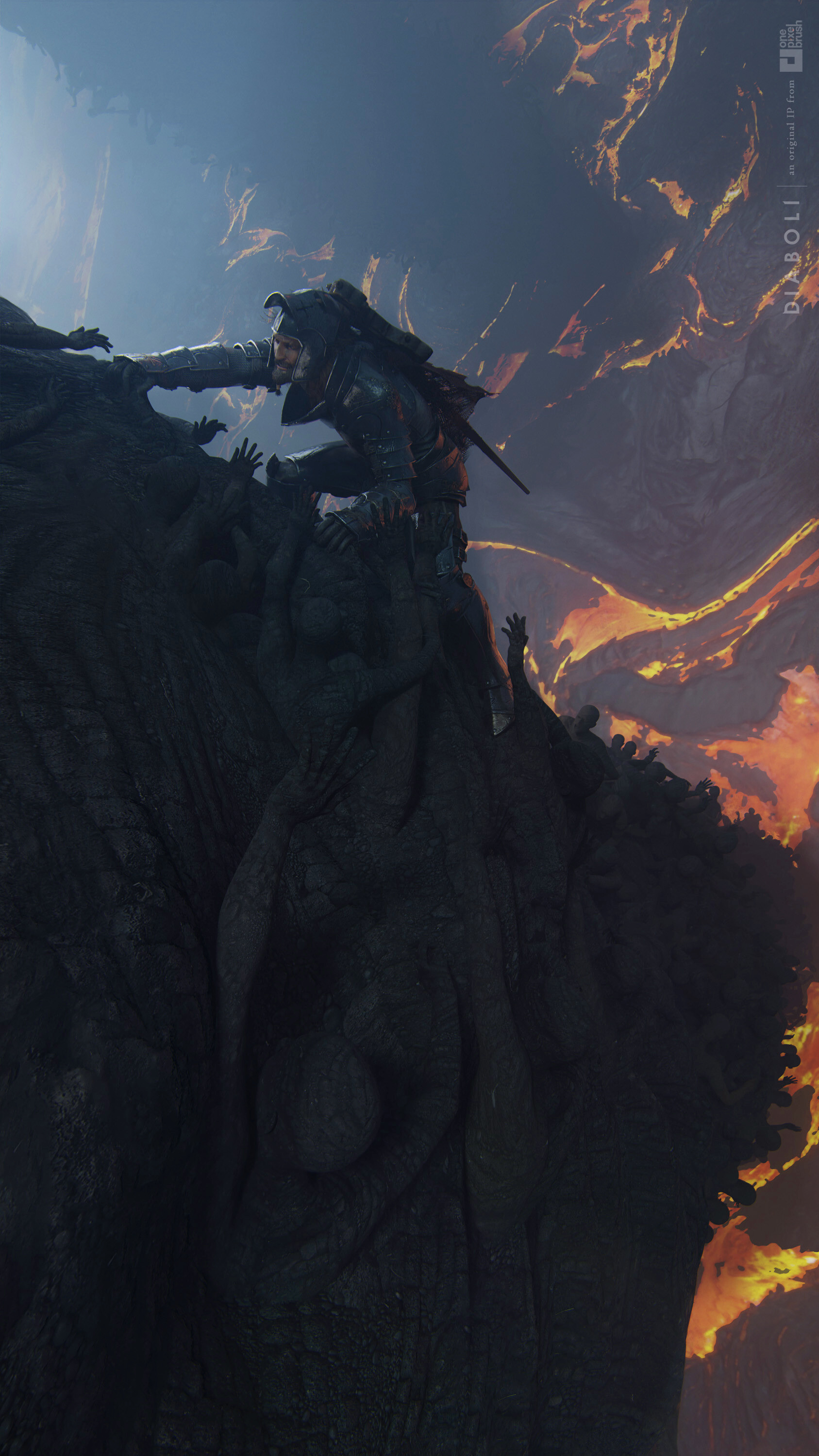 ArtStation - Diaboli: Climbing the Devil