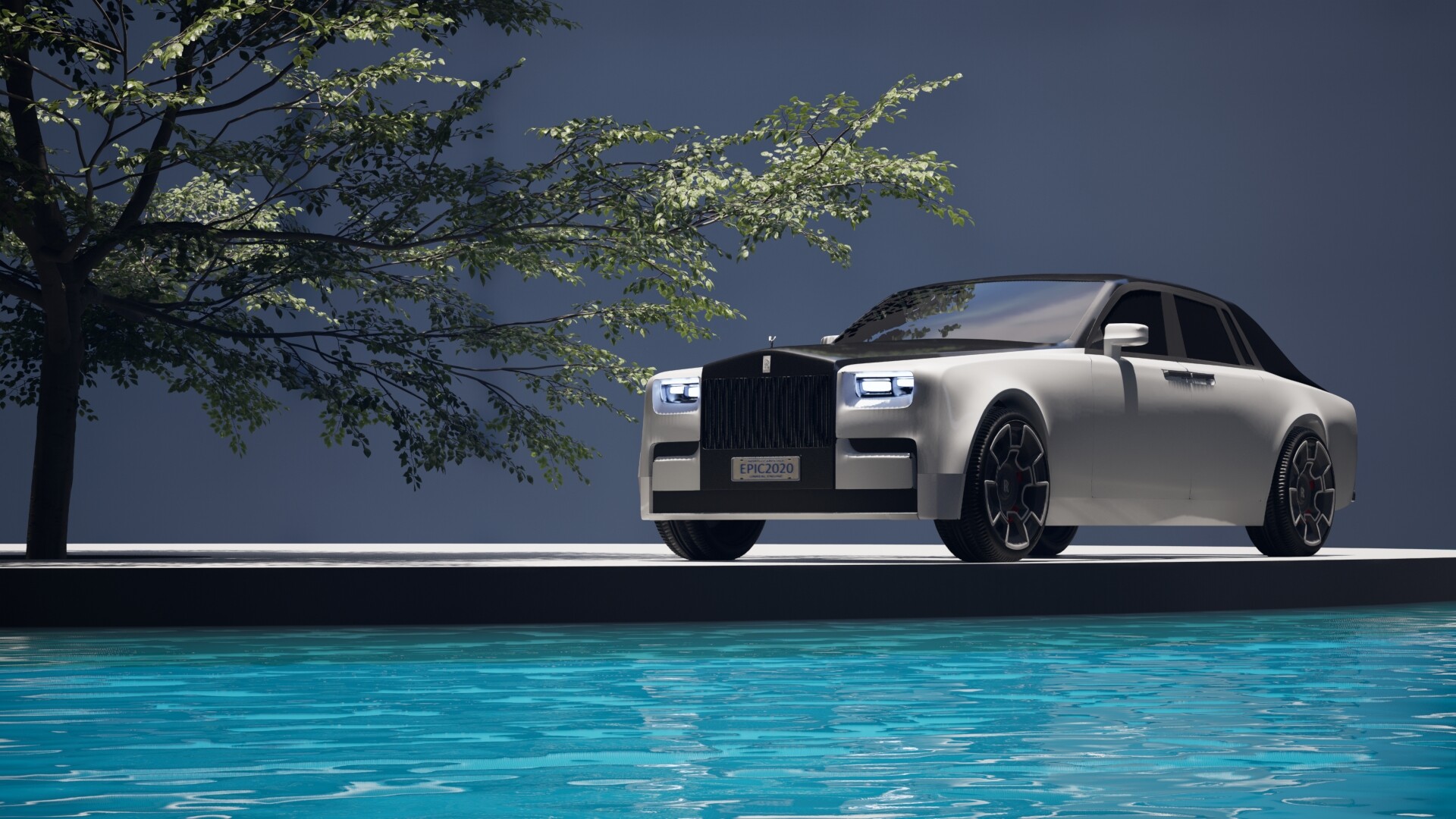 ArtStation - 3D animation of Rolls Royce Phantom