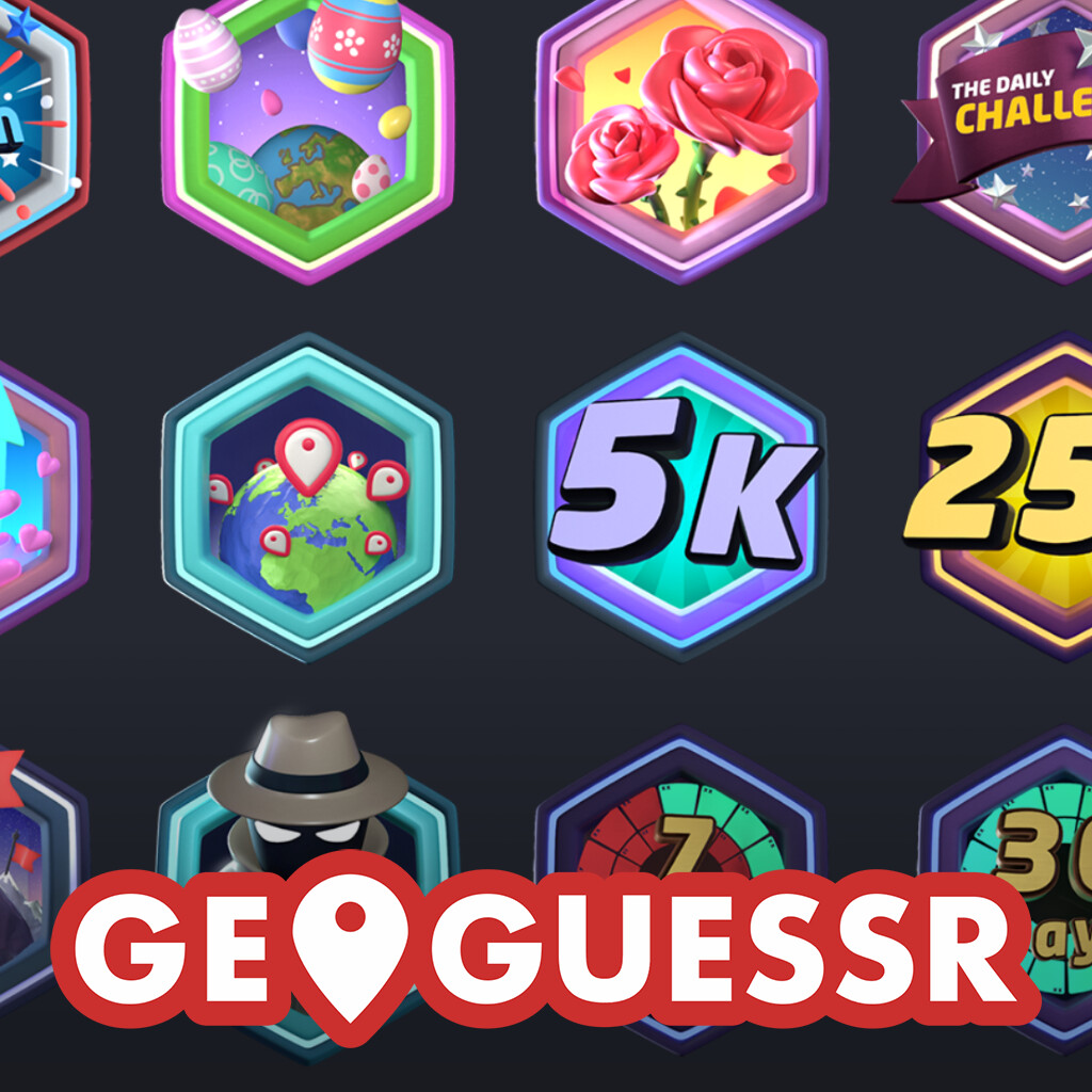 ArtStation - Badges | Geoguessr