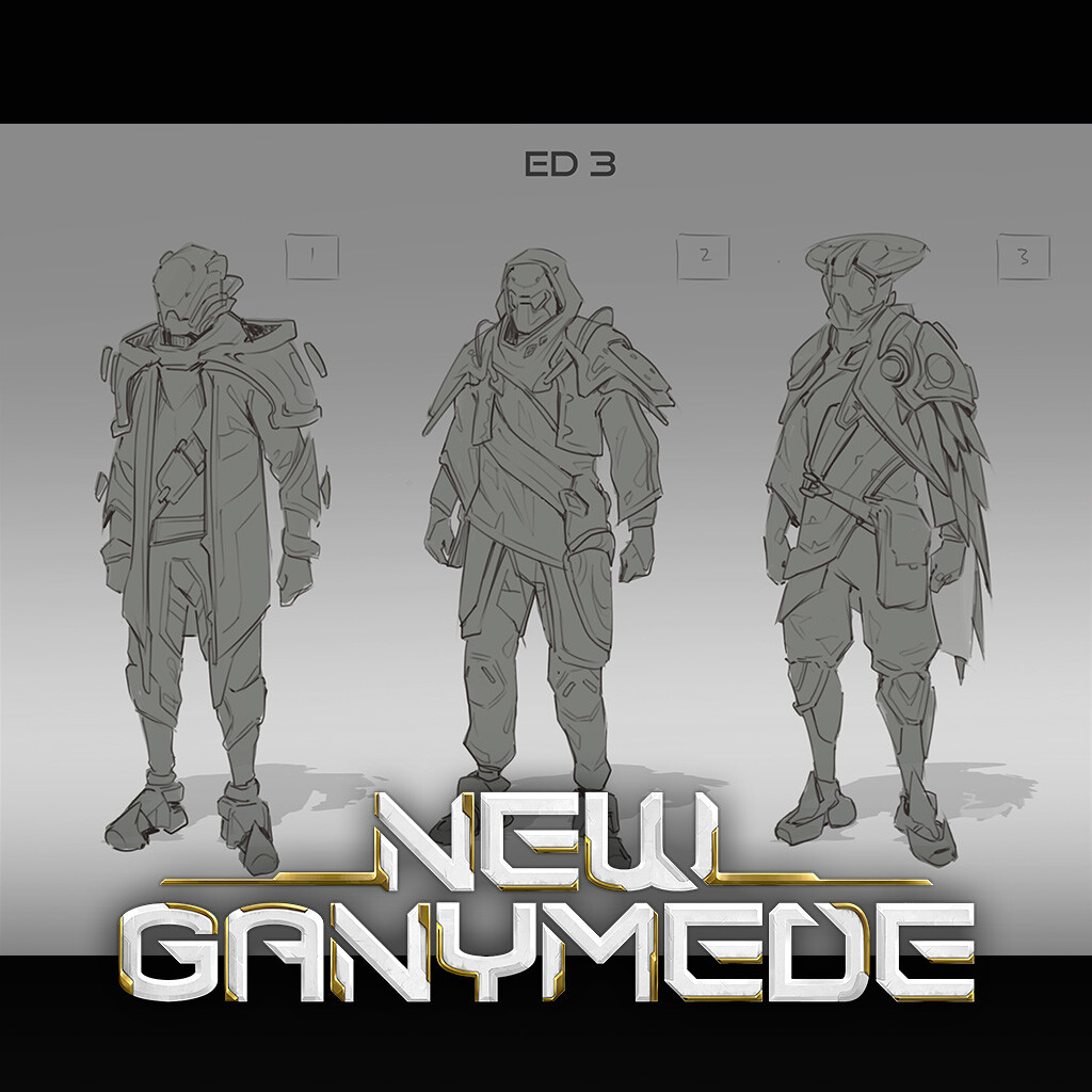 ArtStation - Character concept thumbnails