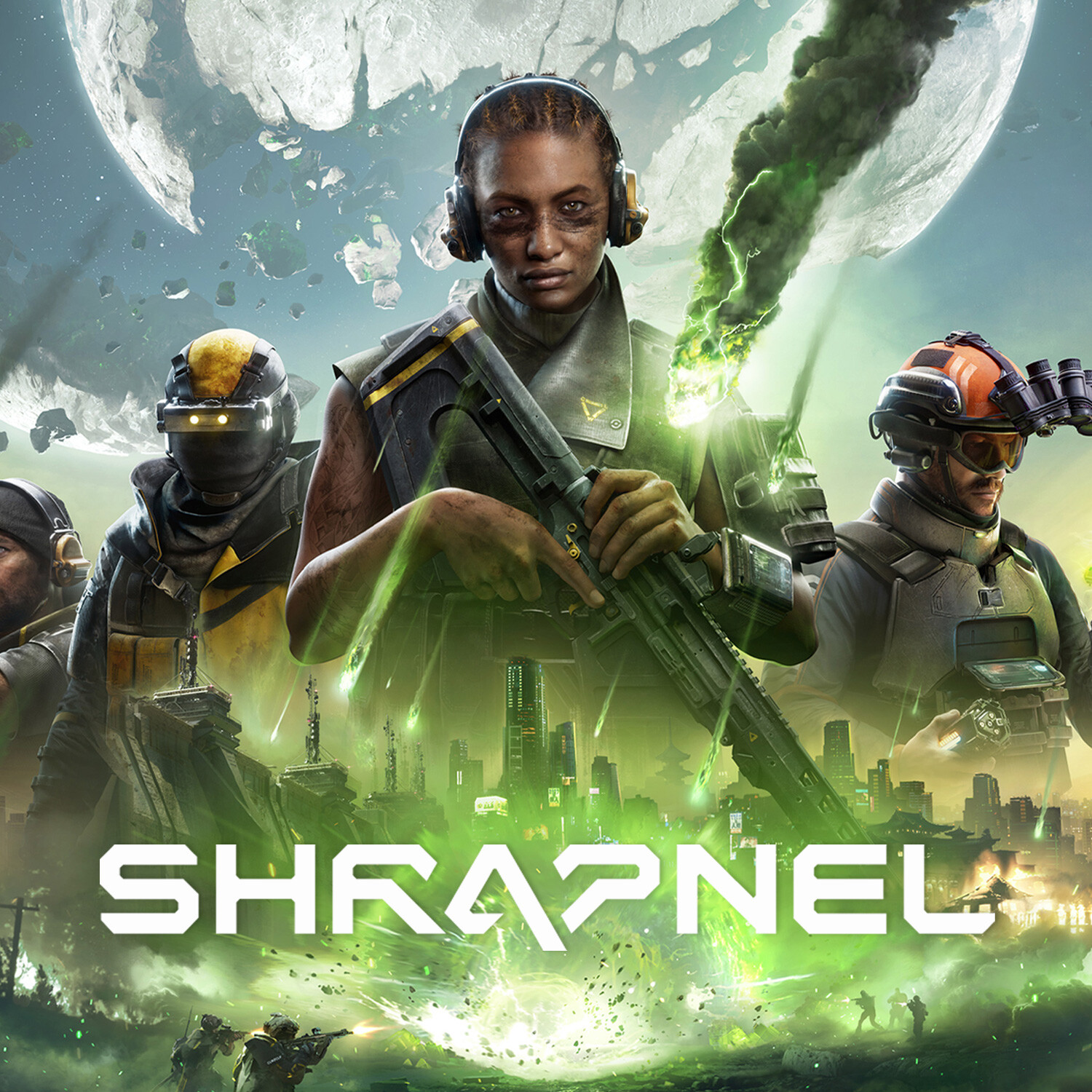 ArtStation - Shrapnel | Key Art