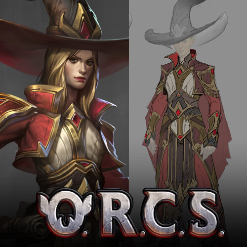 ArtStation - Project O.R.C.S - Ember Witch