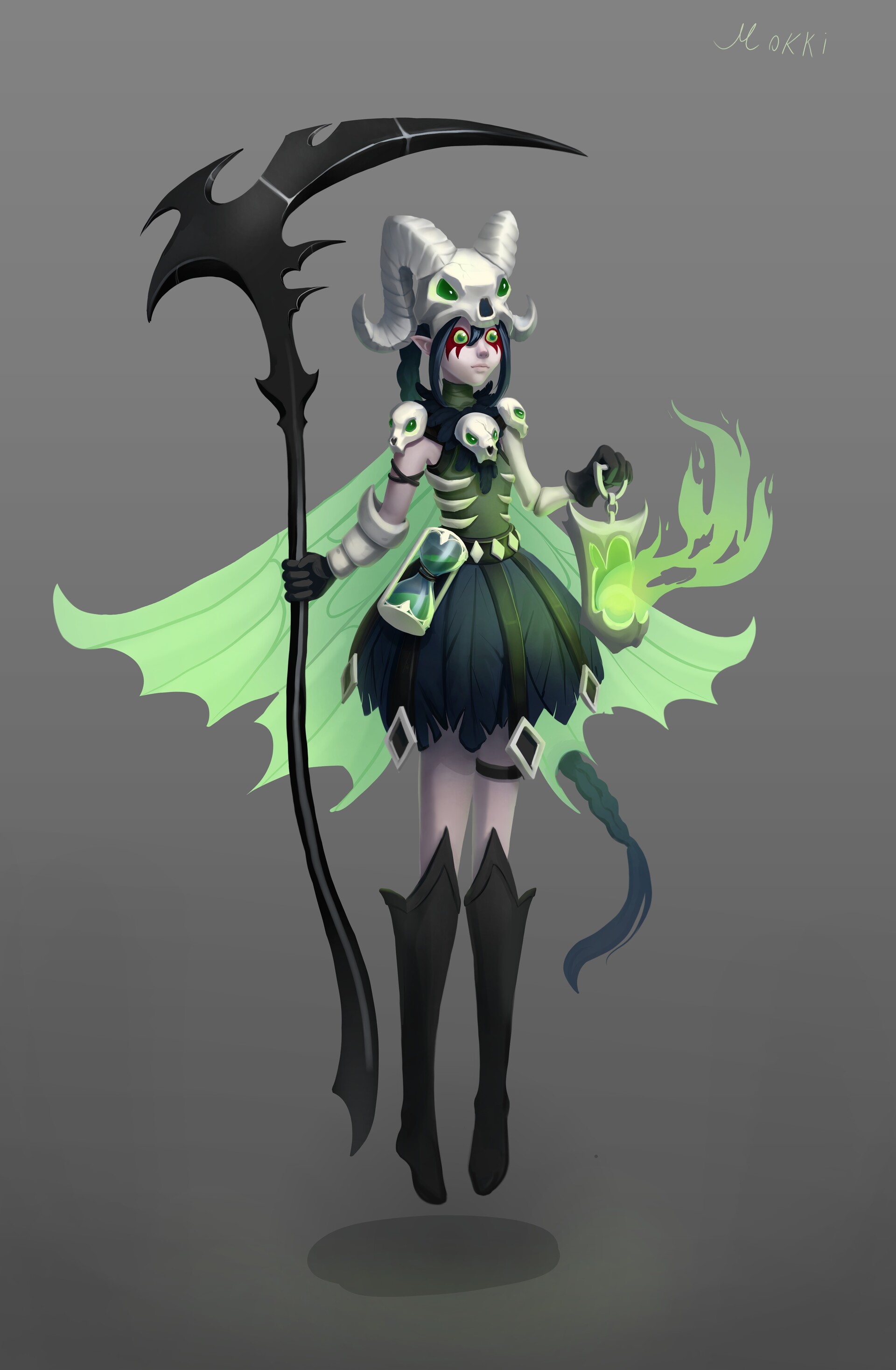 ArtStation - Necromancer fairy