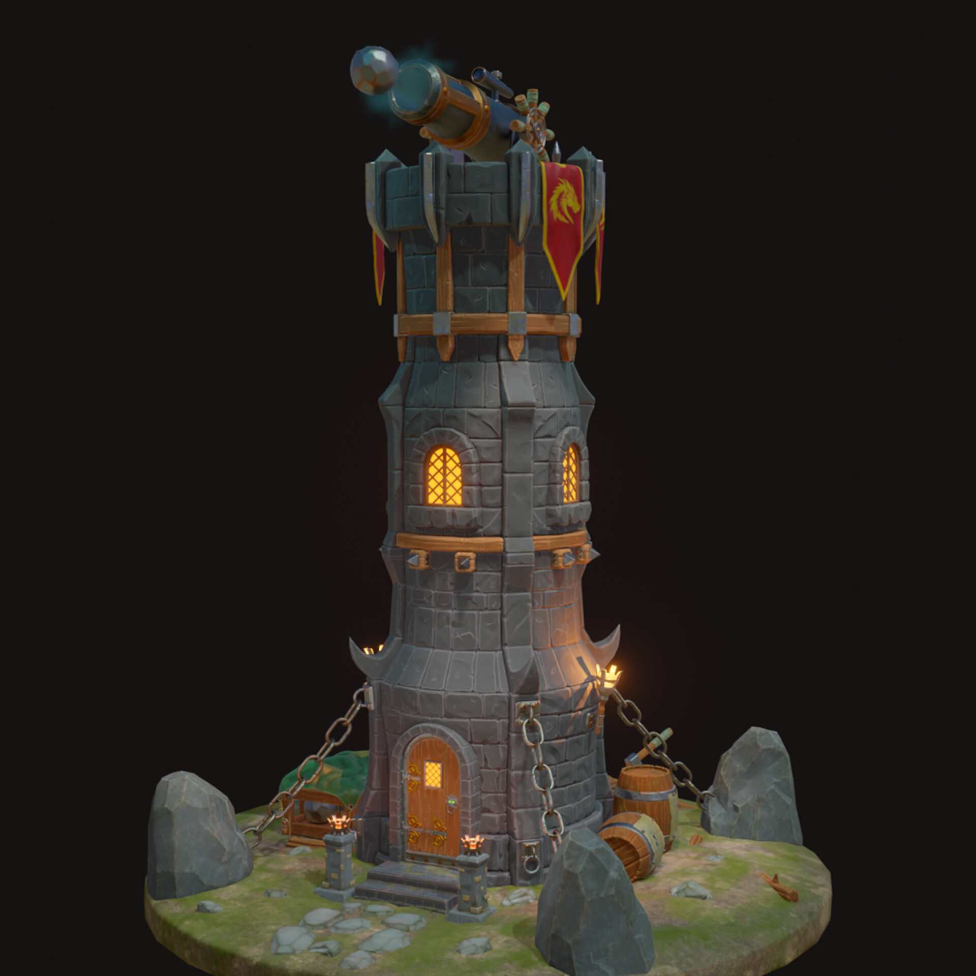 ArtStation - Tower Defense Constructor