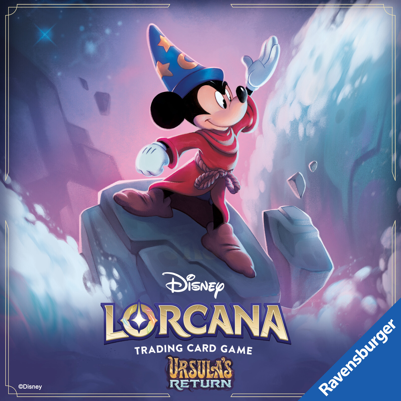 Disney LORCANA TCG - MICKEY MOUSE Playful Sorcerer - SET 4 Ursula's Return