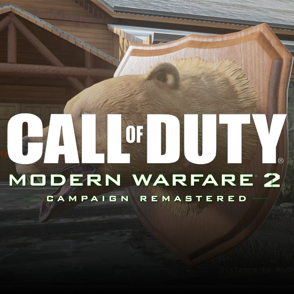 Call of Duty: Modern Warfare Remastered II - Bear Head