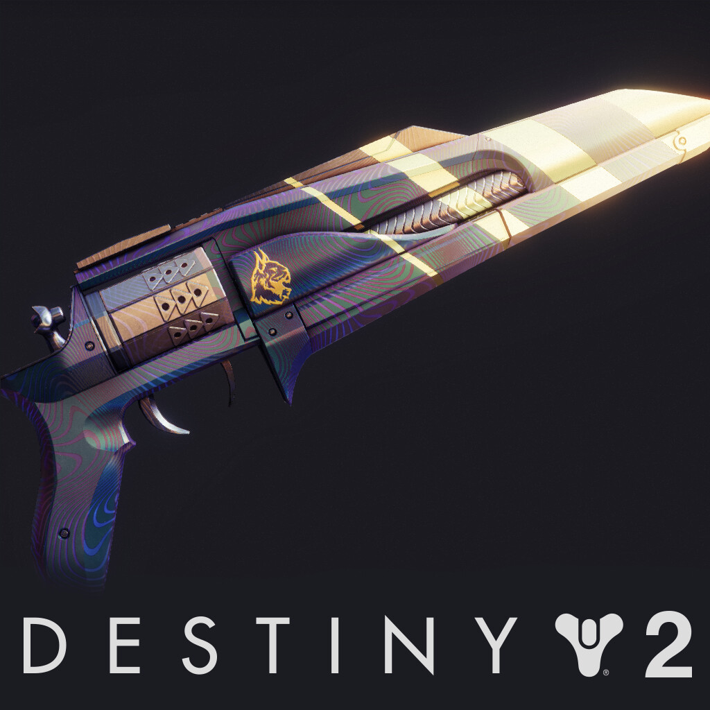 ArtStation Destiny 2 Midnight Coup Legendary Hand Cannon