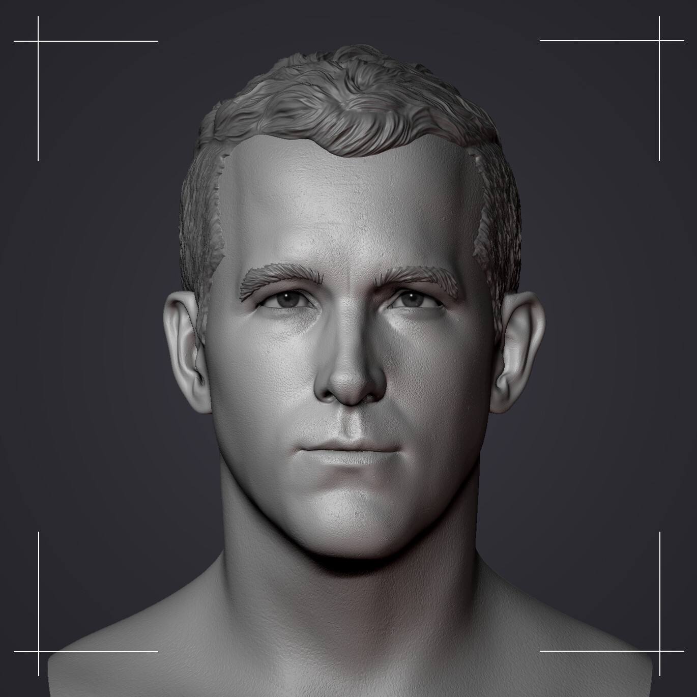 ArtStation - Ryan Reynolds Likeness