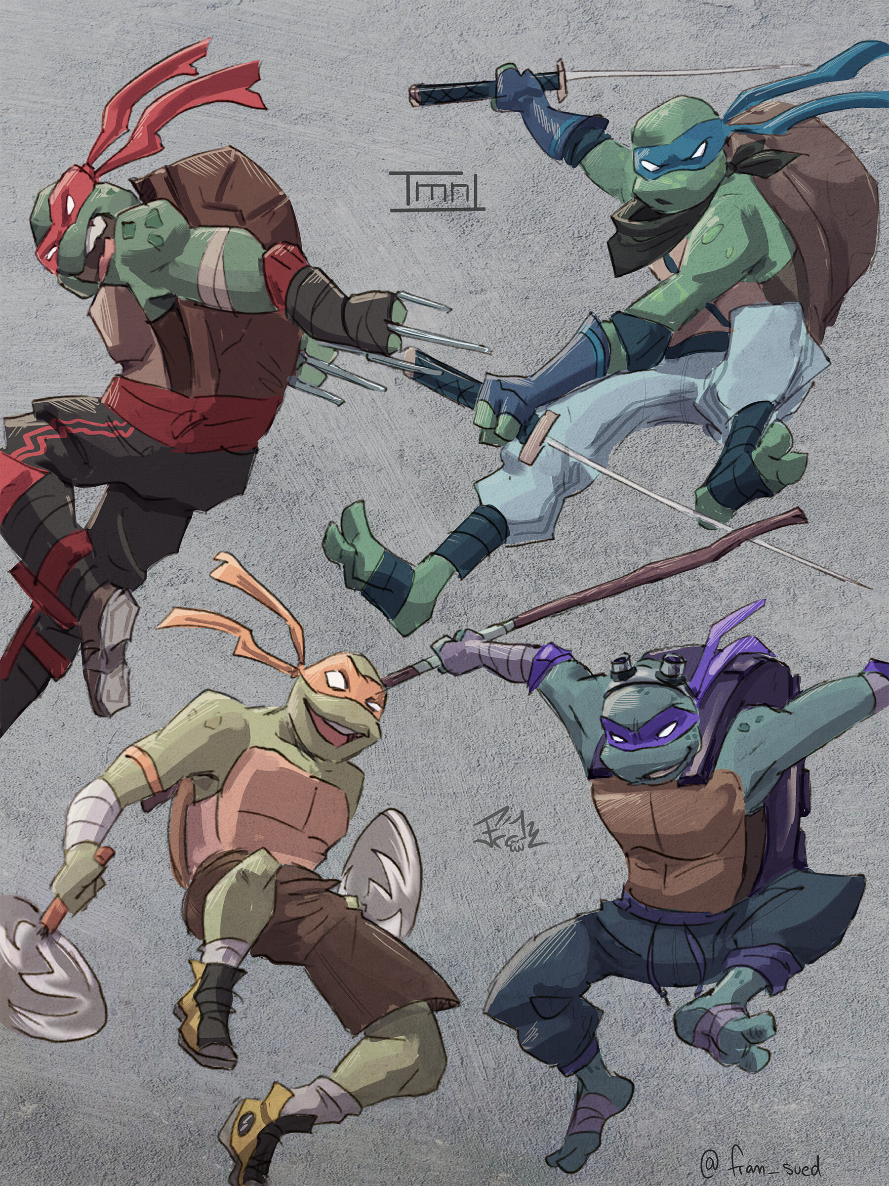 ArtStation - Tmnt