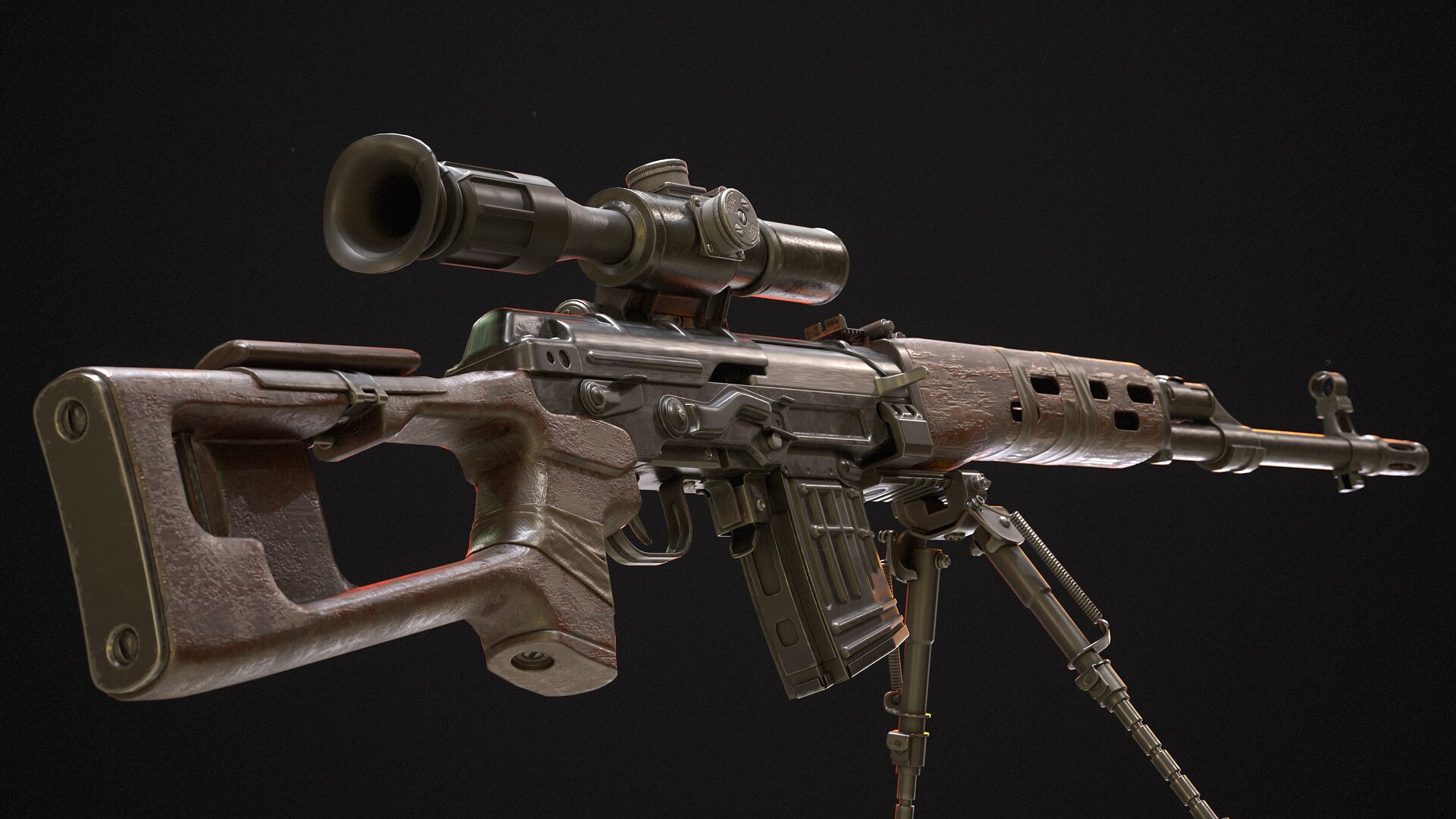 ArtStation - SVD Rifle