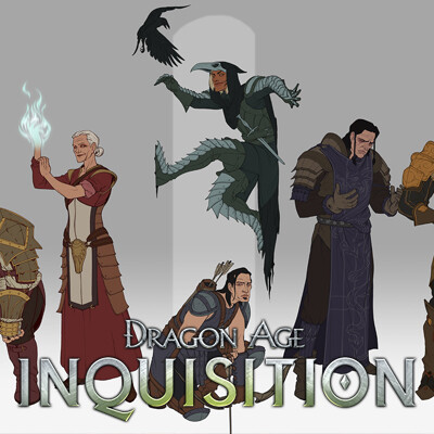 World of Thedas 2 - Some of the cast of DA:O