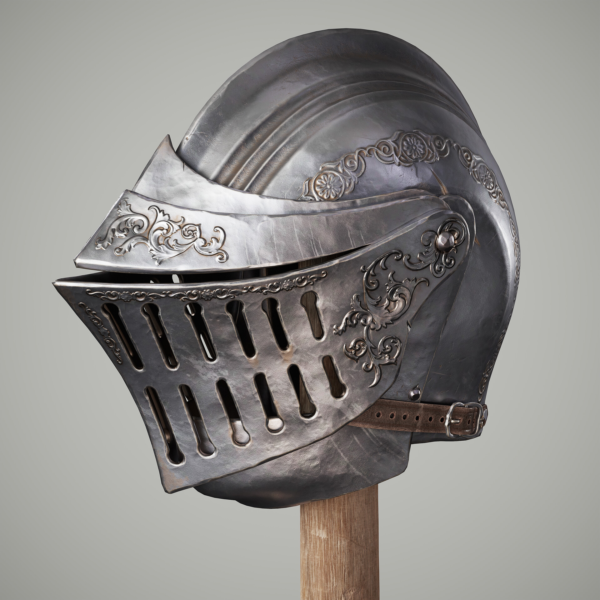 ArtStation - Medieval Helmet