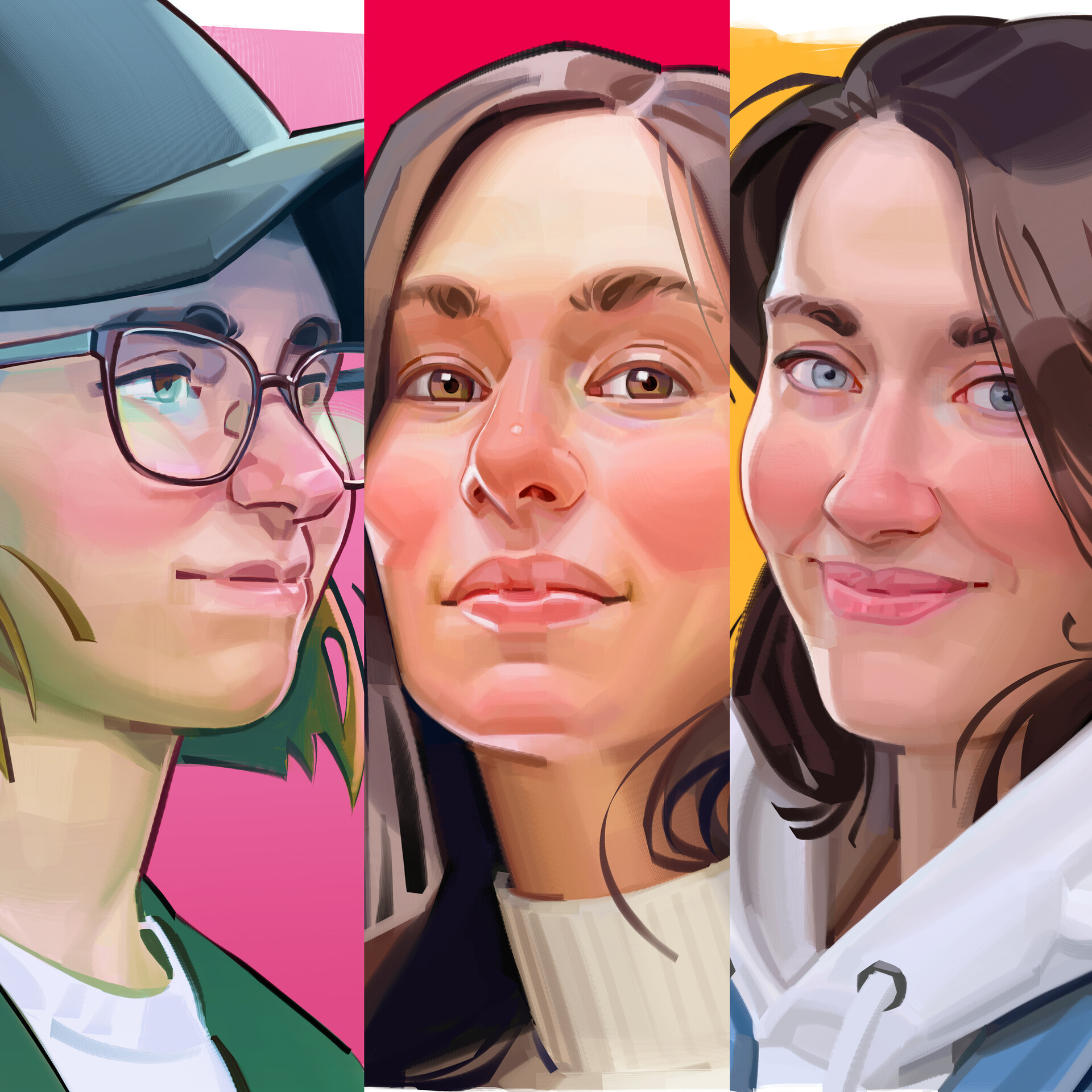 ArtStation - Portraits 55-57