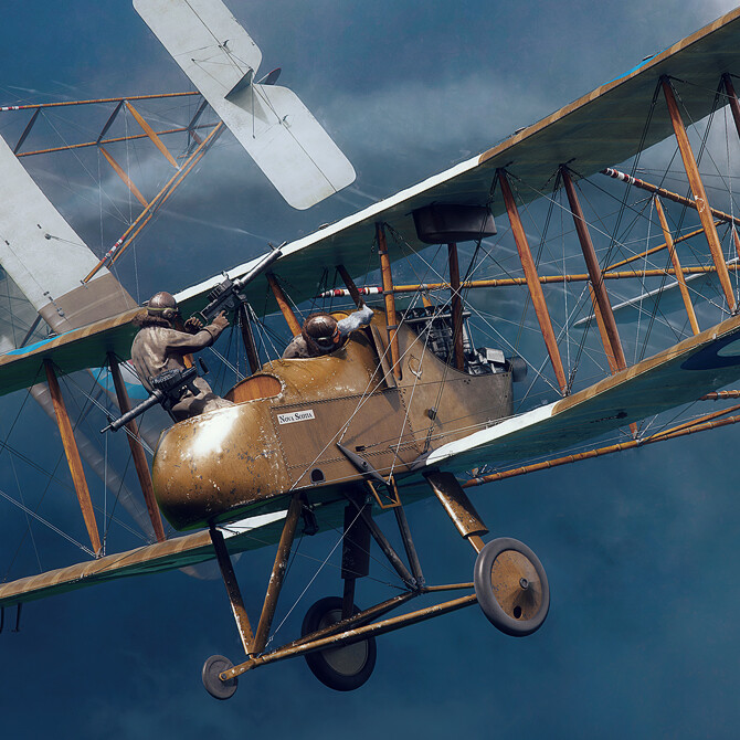 Piotr Forkasiewicz - Royal Aircraft Factory F.E.2