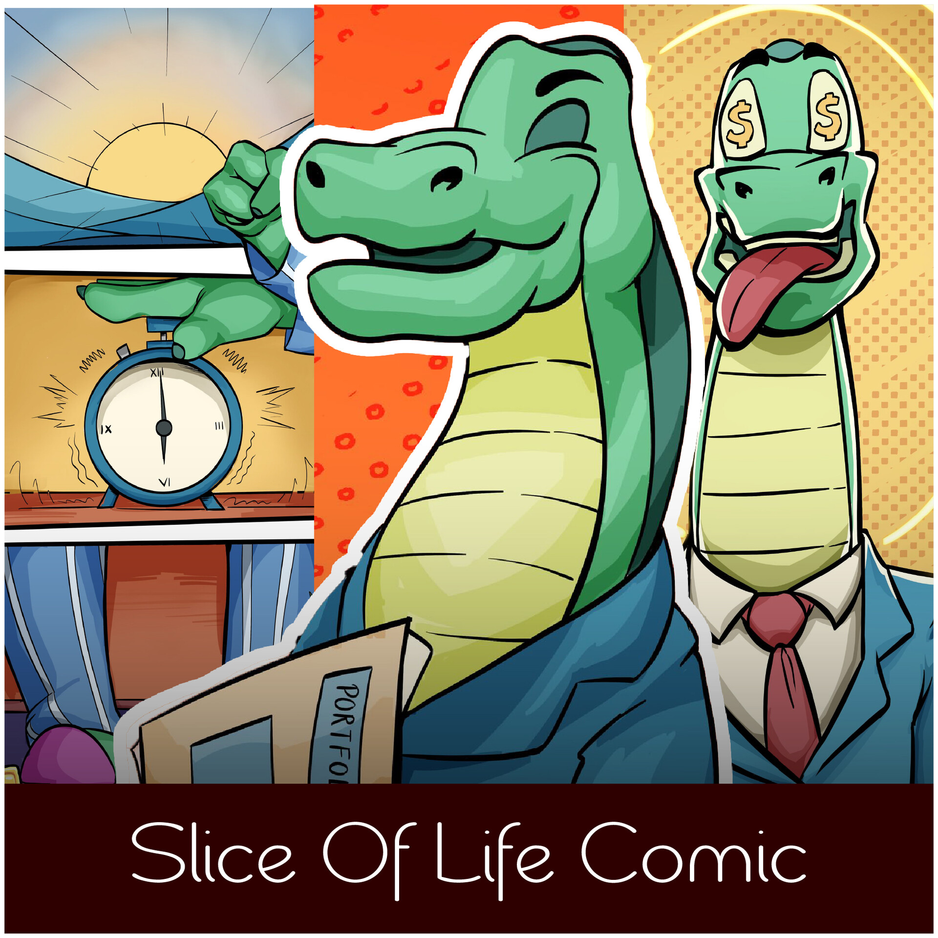 ArtStation - Broco The Dino Comic