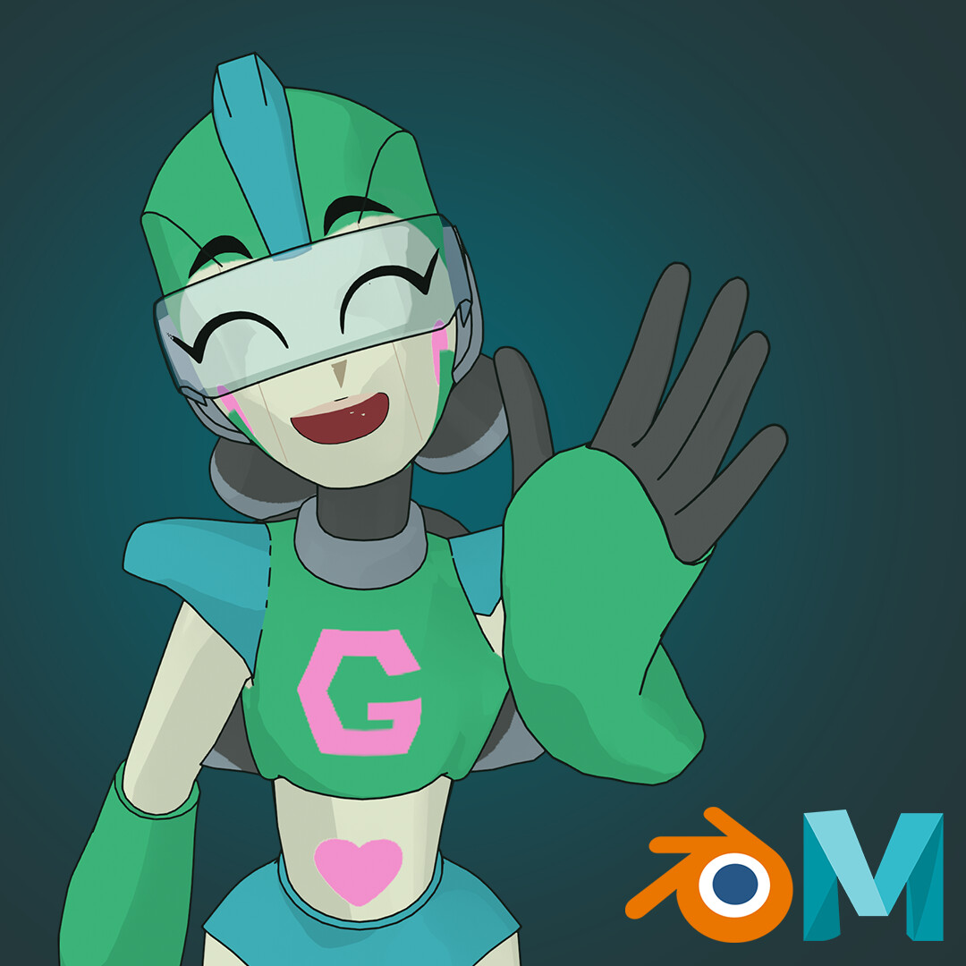 ArtStation - GiGi - GGC Mascot 2024