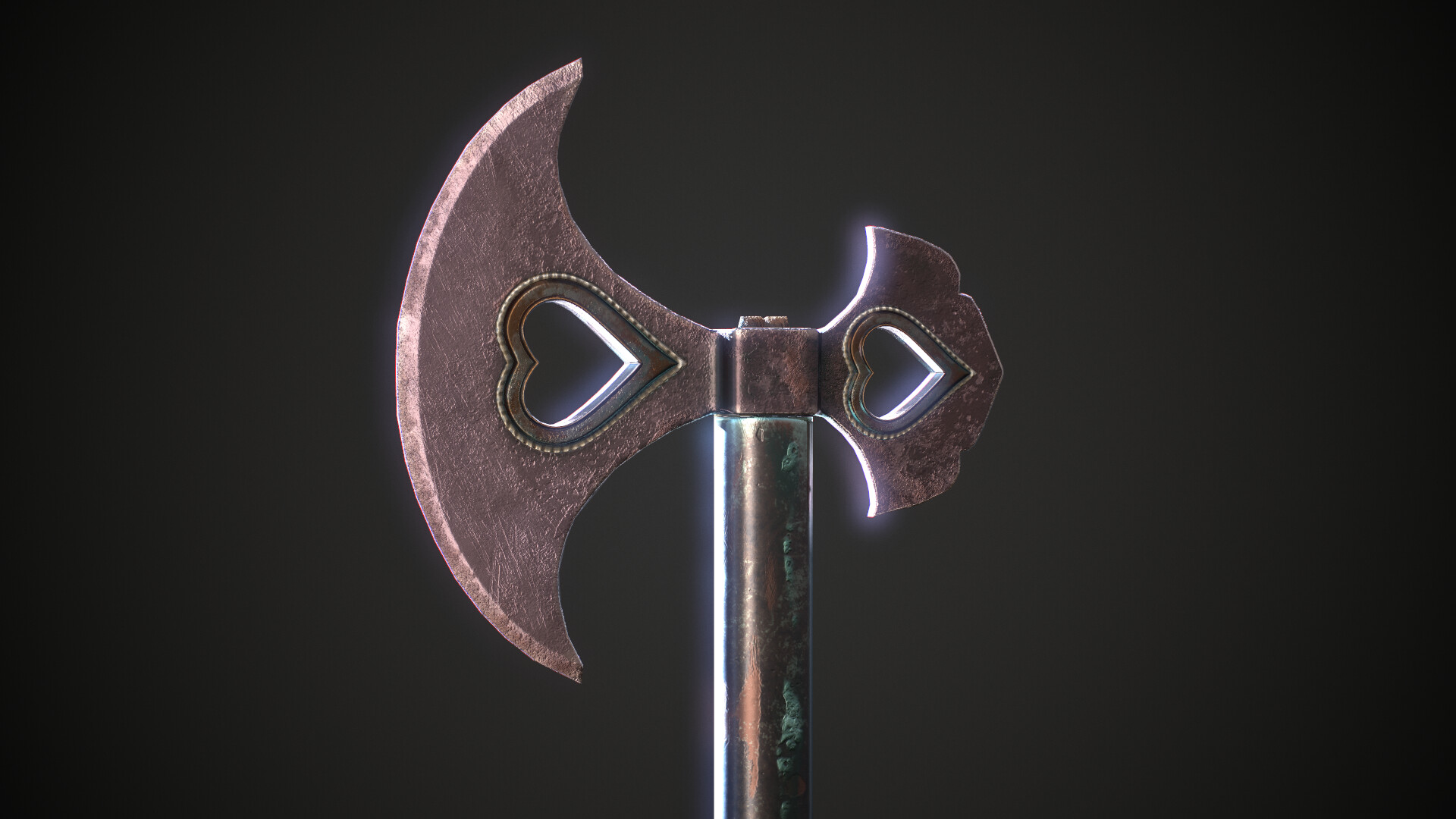 ArtStation - Hearts Ritual Axe