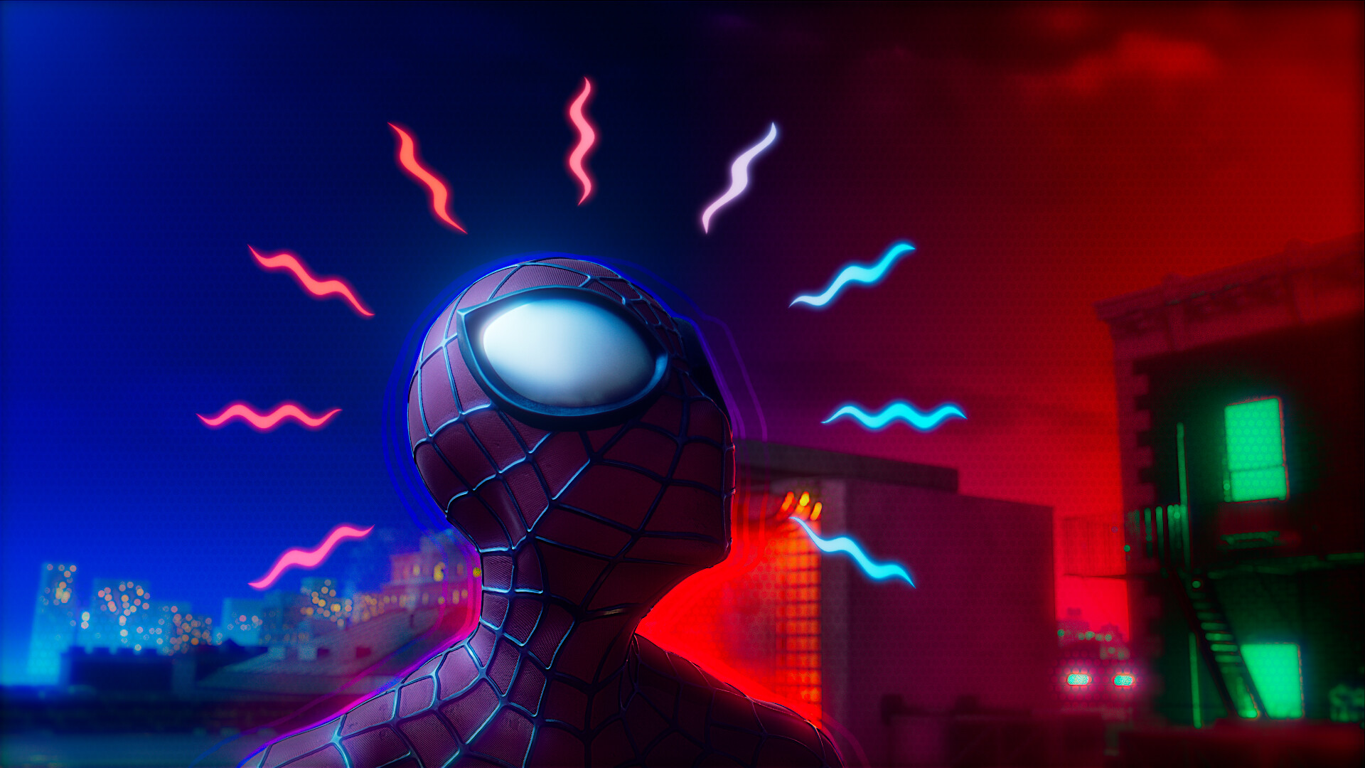 ArtStation - Spiderman Stylized - Day Off