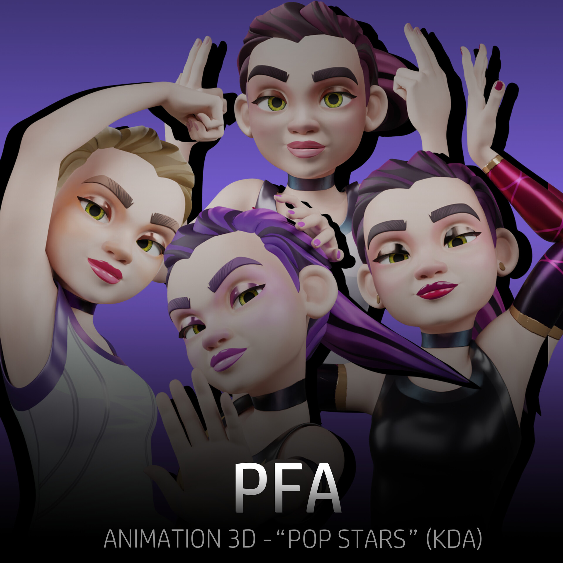 ArtStation - PROJECT PFA - Animation 