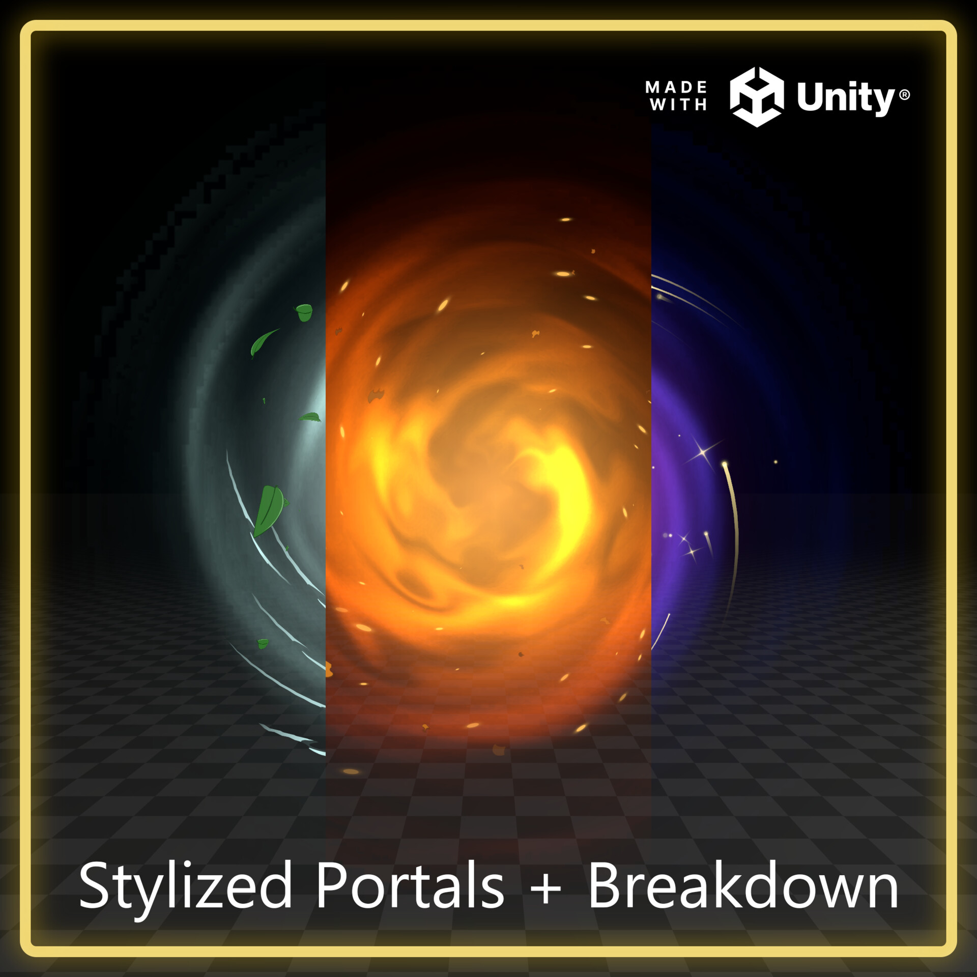 Artstation - Stylized Portals Vfx + Breakdown