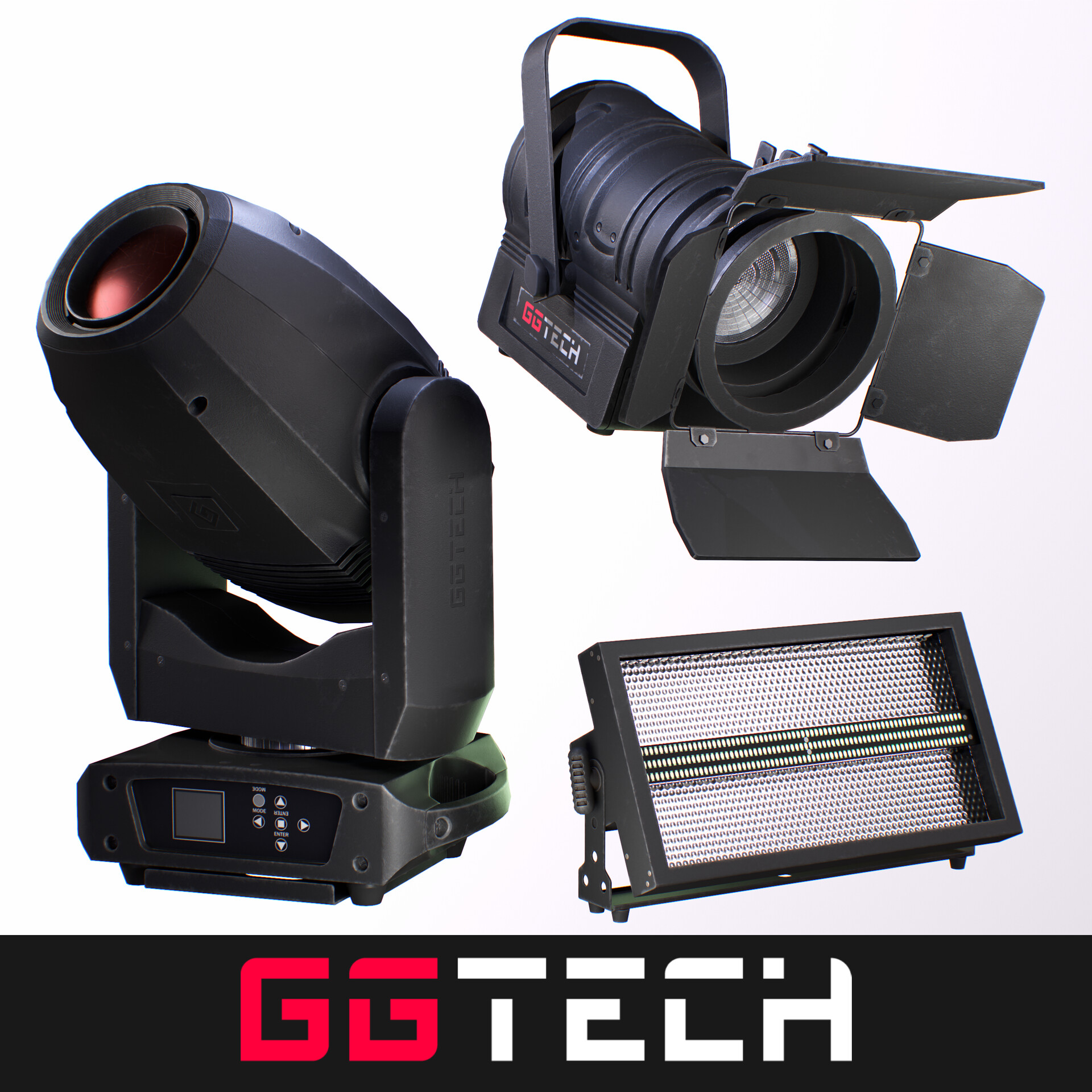 ArtStation - Stage Lights Set