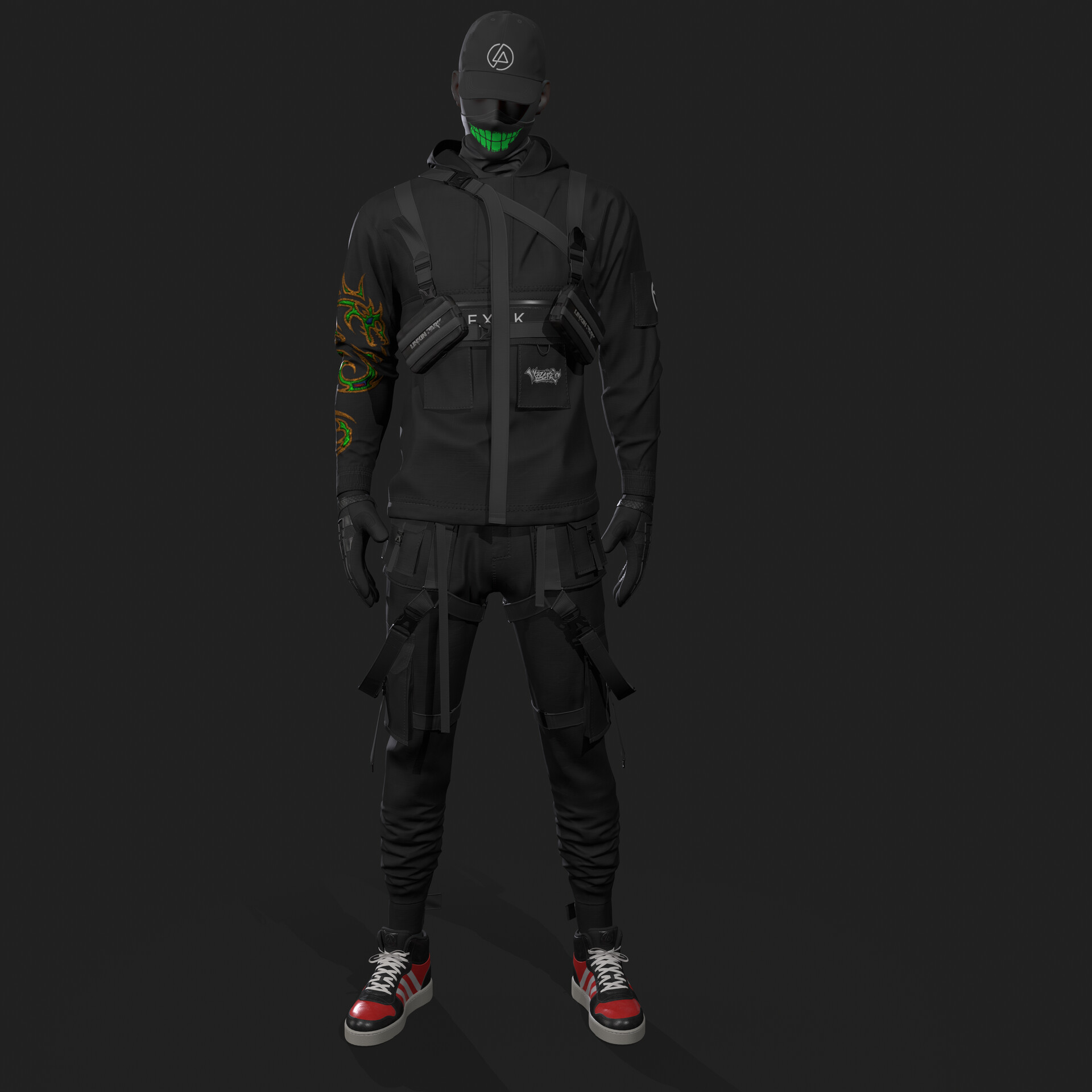 ArtStation - techwear