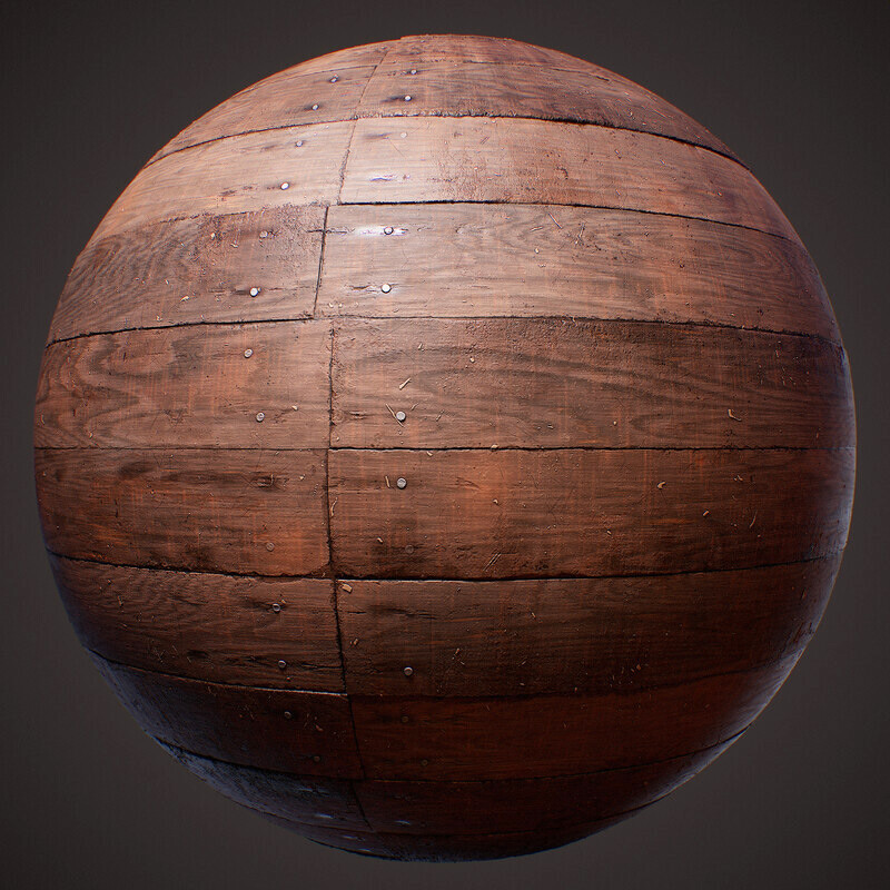 ArtStation - Wood planks material