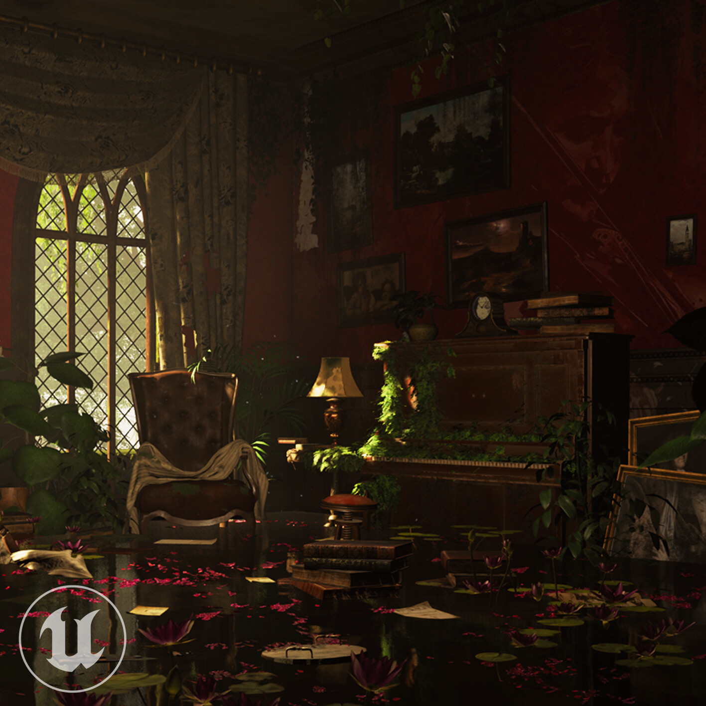 ArtStation - The Drawing Room