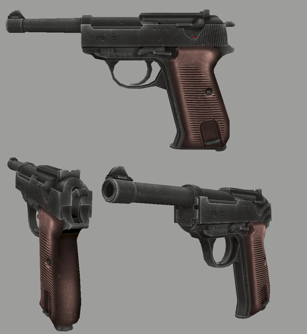 ArtStation - Walther P38