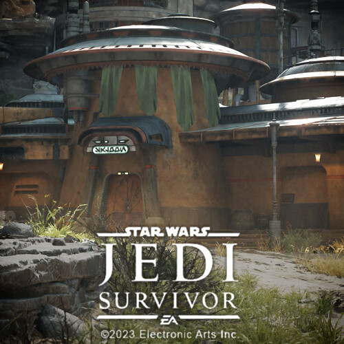 ArtStation - Star Wars Jedi: Survivor - Pyloon's Saloon Exterior