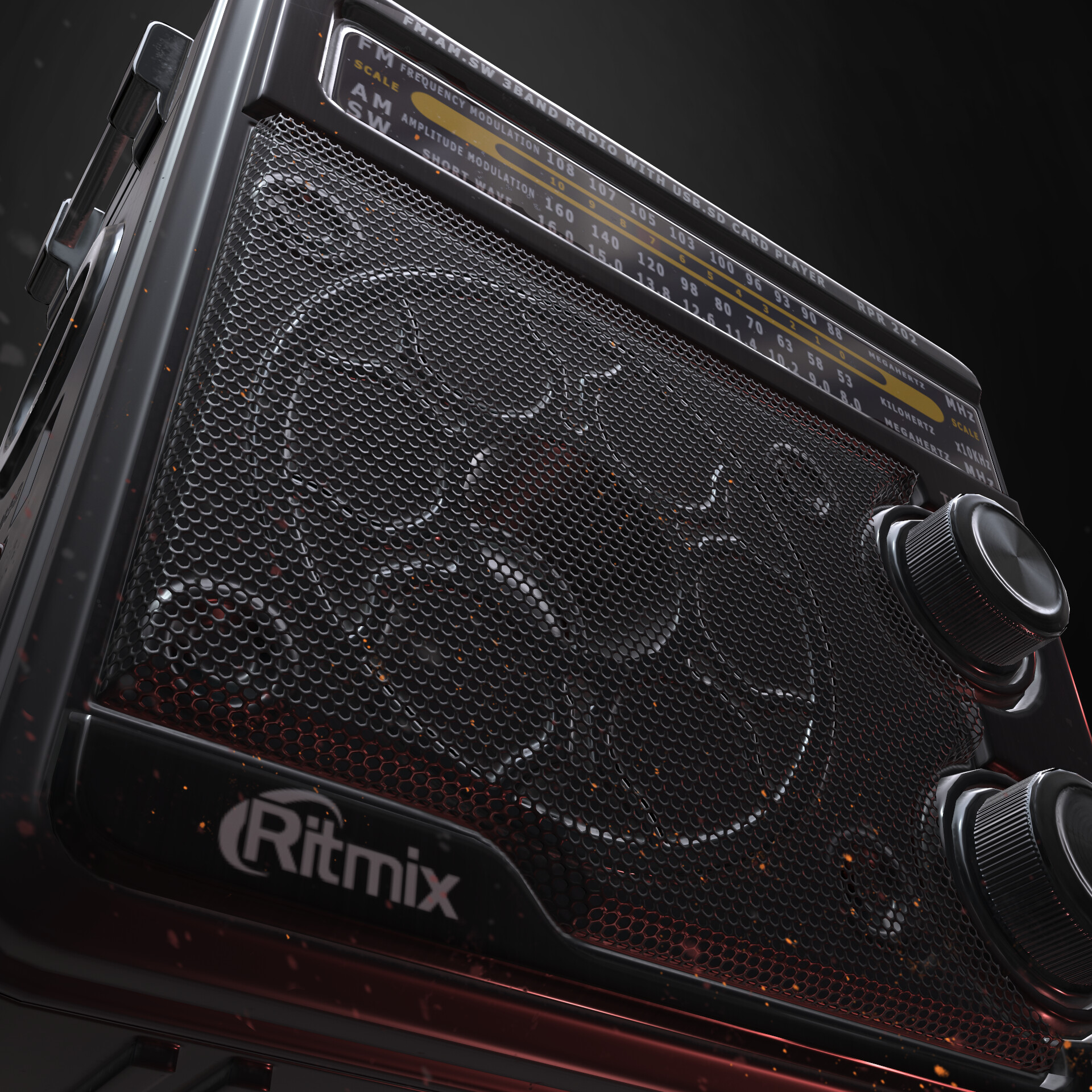 ArtStation - Radio Ritmix RPR-202