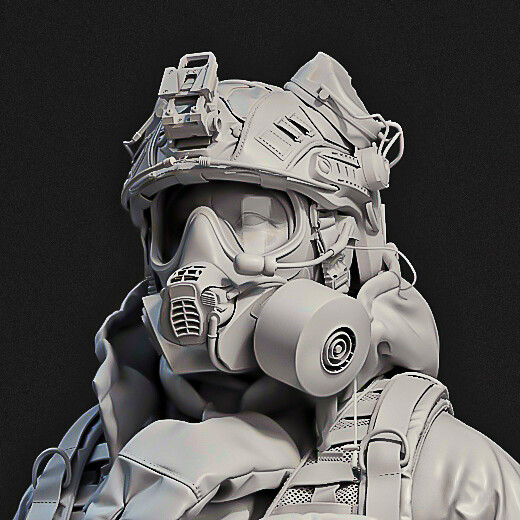 ArtStation - Caliber - the first of four characters