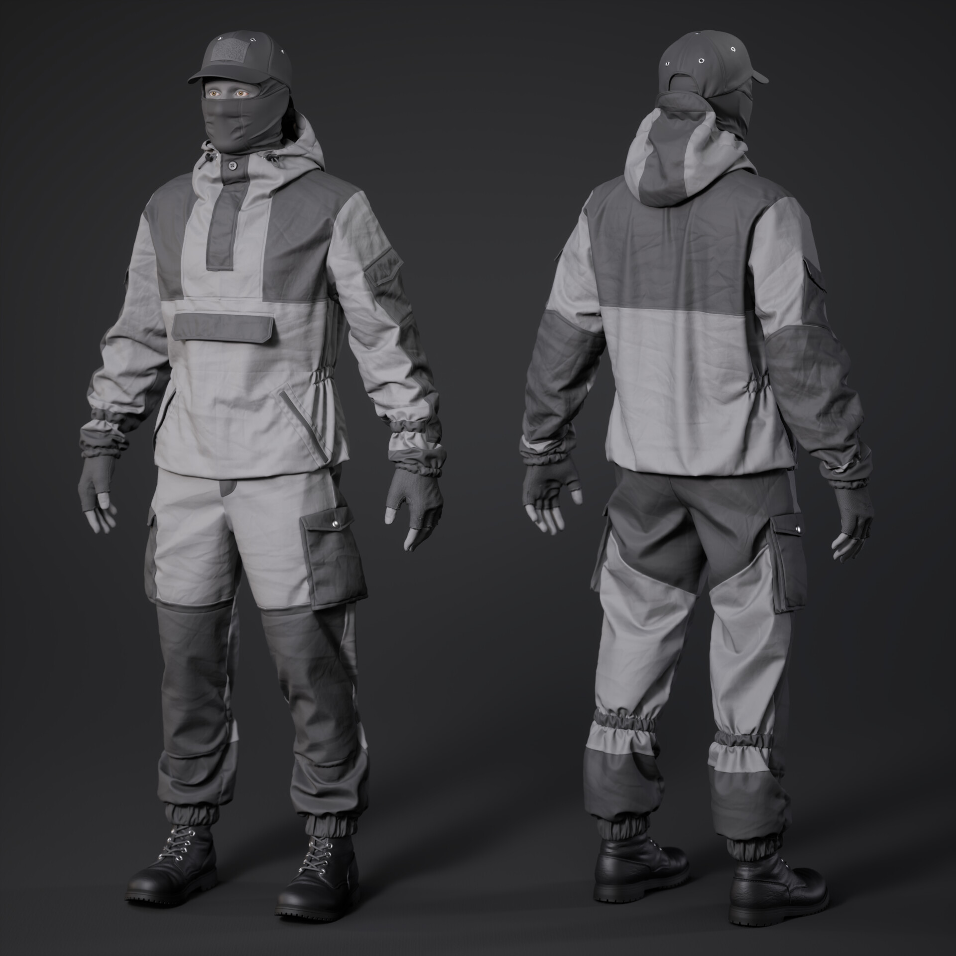 ArtStation - Gorka clothing