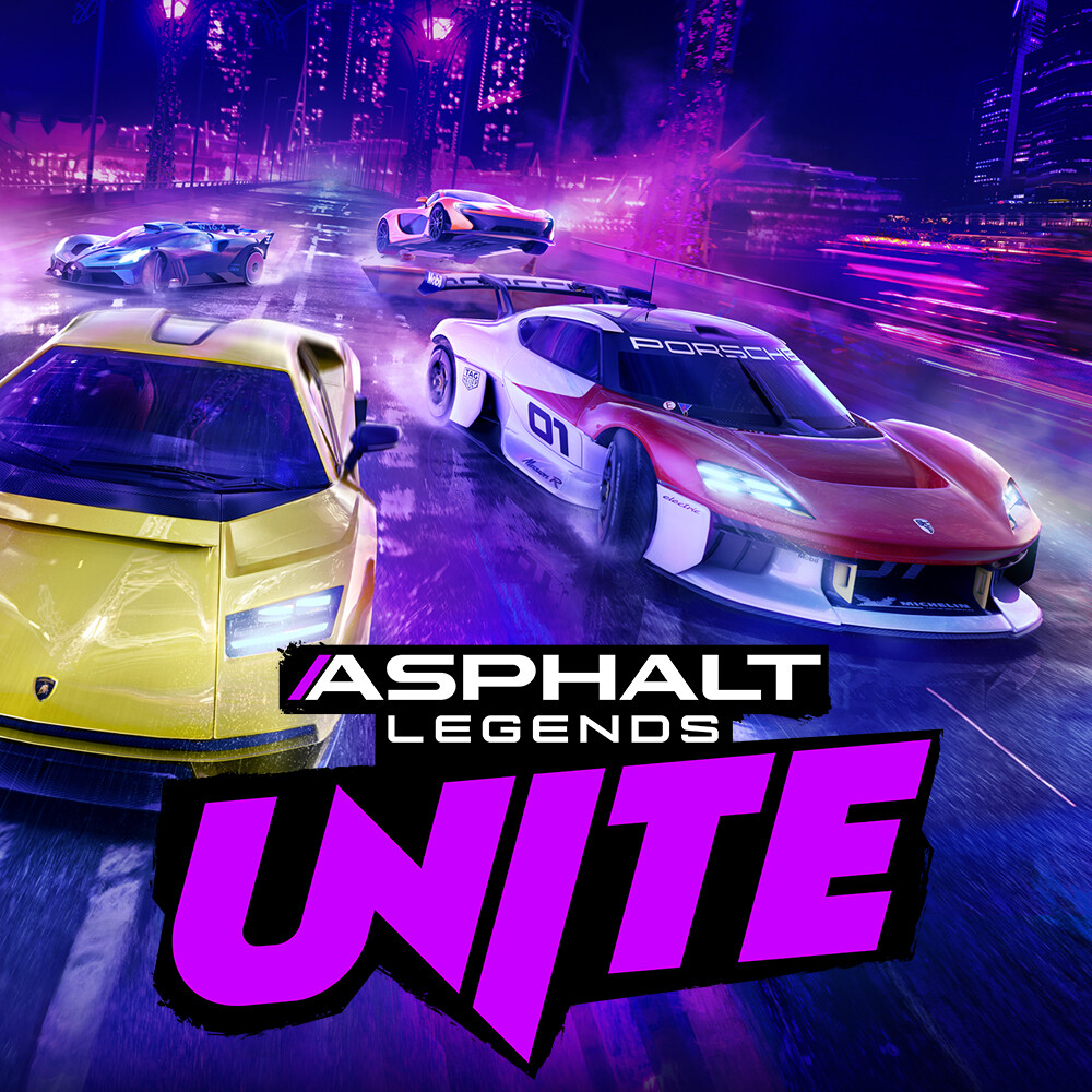 ArtStation - Asphalt Legends Unite / Cover - Art Direction