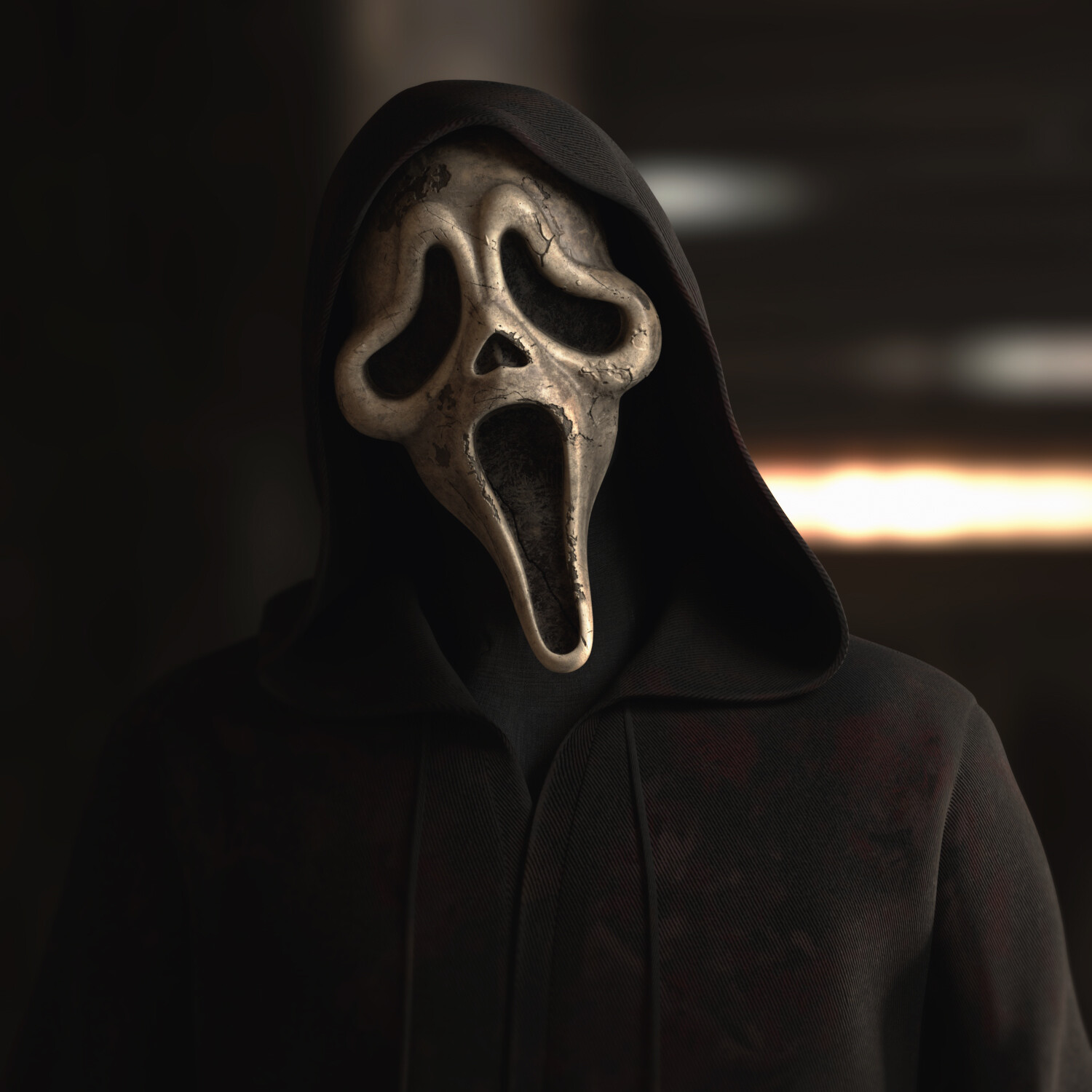 ArtStation - GhostFace in a Haunted house ( Scream )