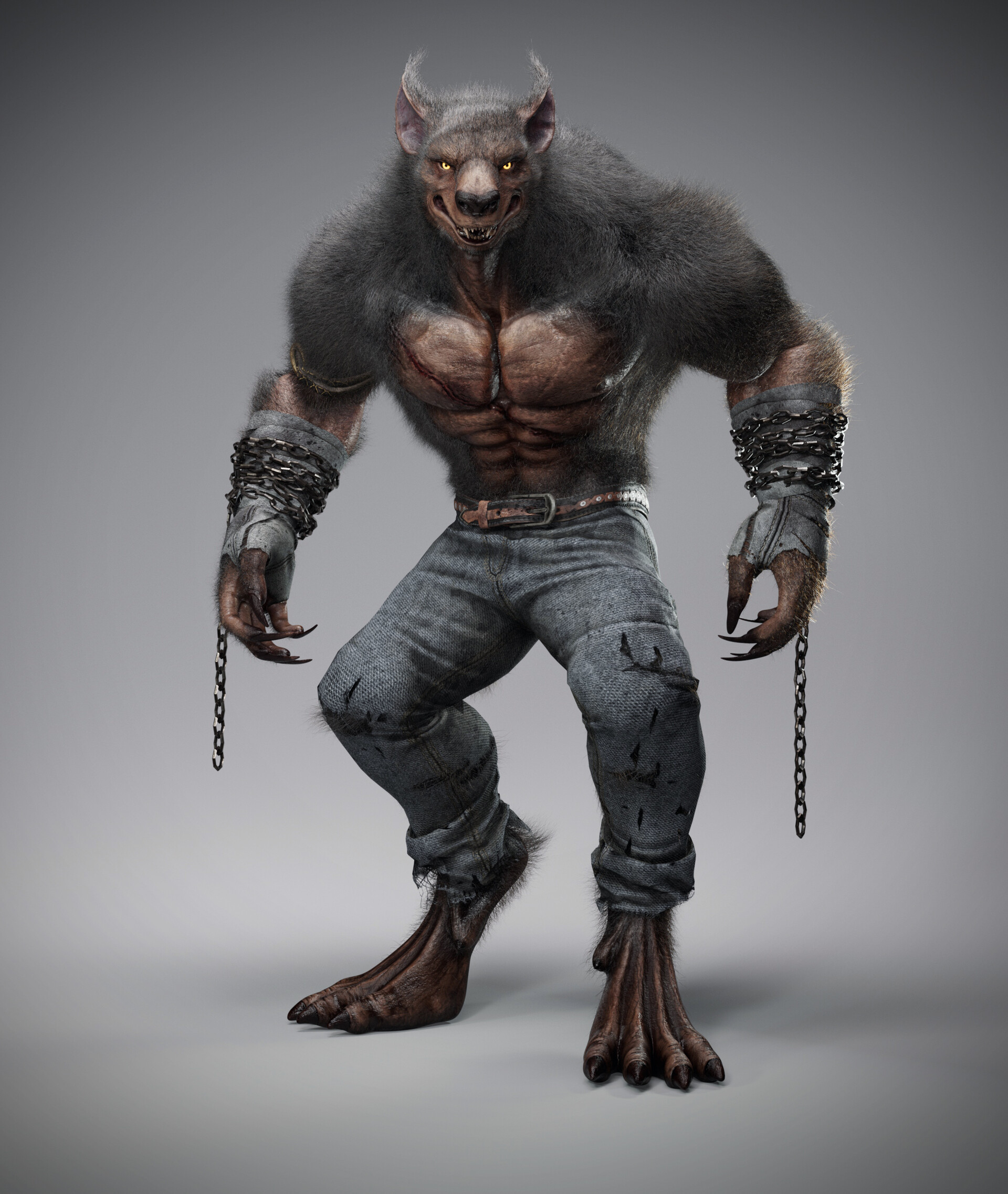 ArtStation - Garrick Wolsbane | Werewolf