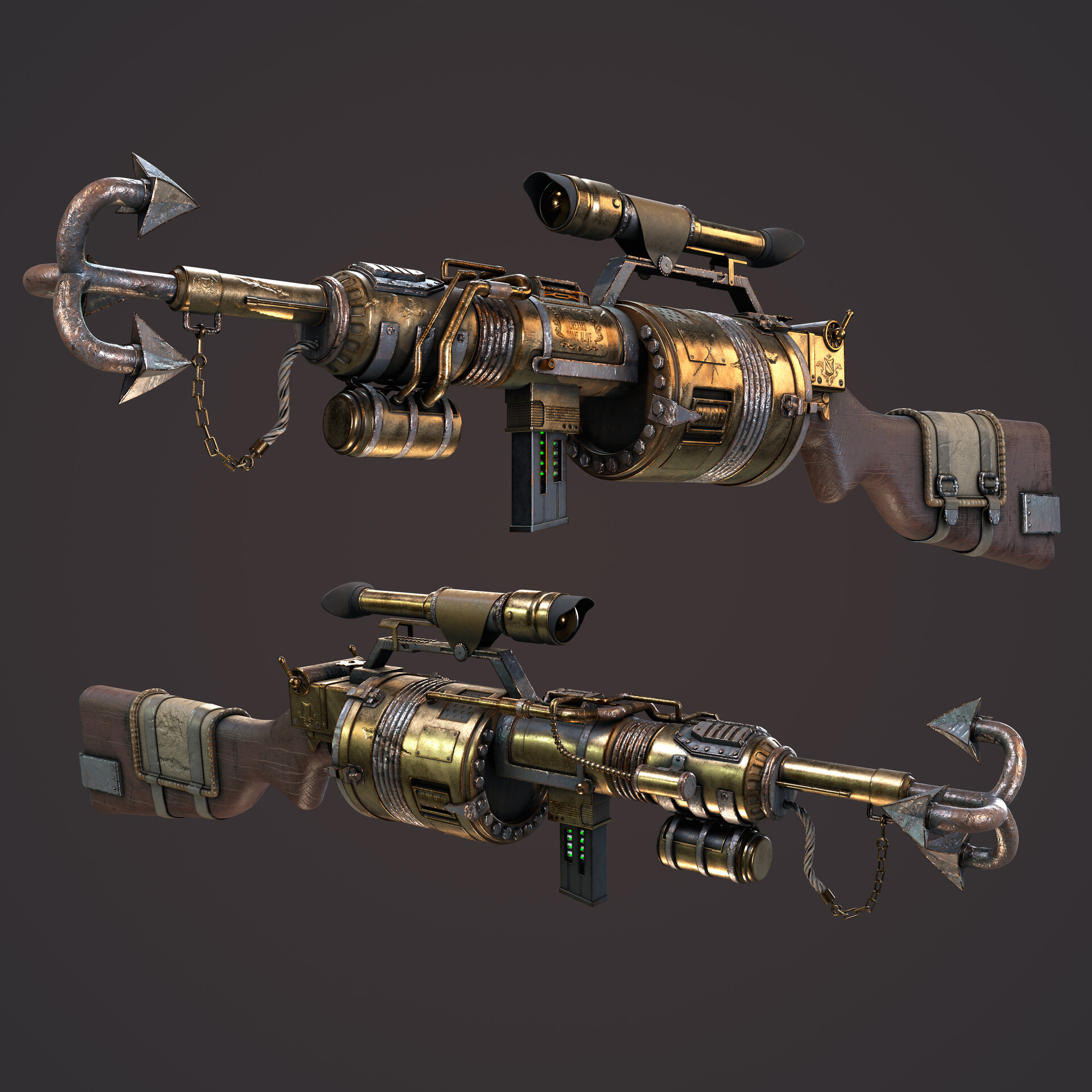 ArtStation - Hook Weapon