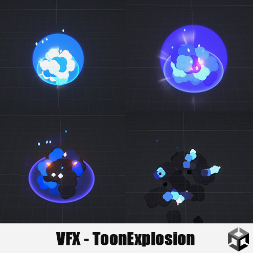 ArtStation - Unity VFX - Toon Explosion